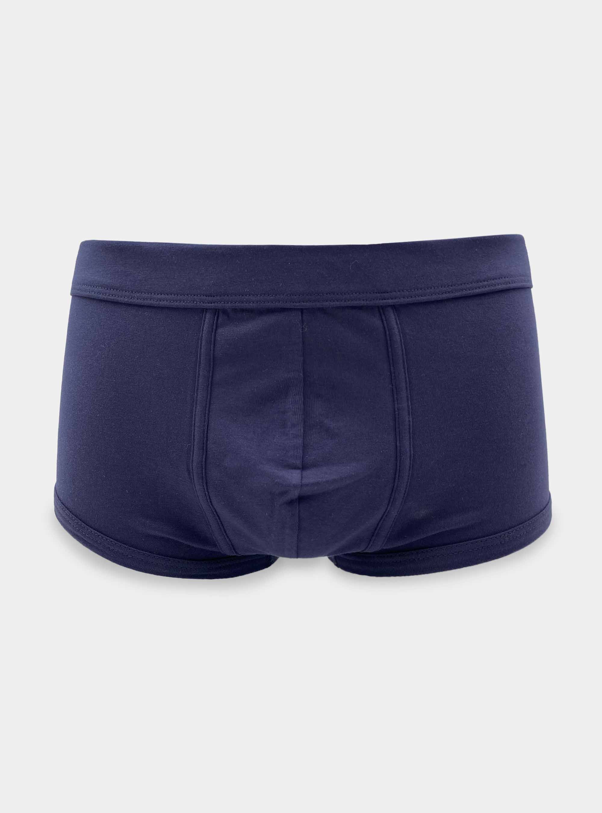 Boxer en cotona supima, AZUL MARINO