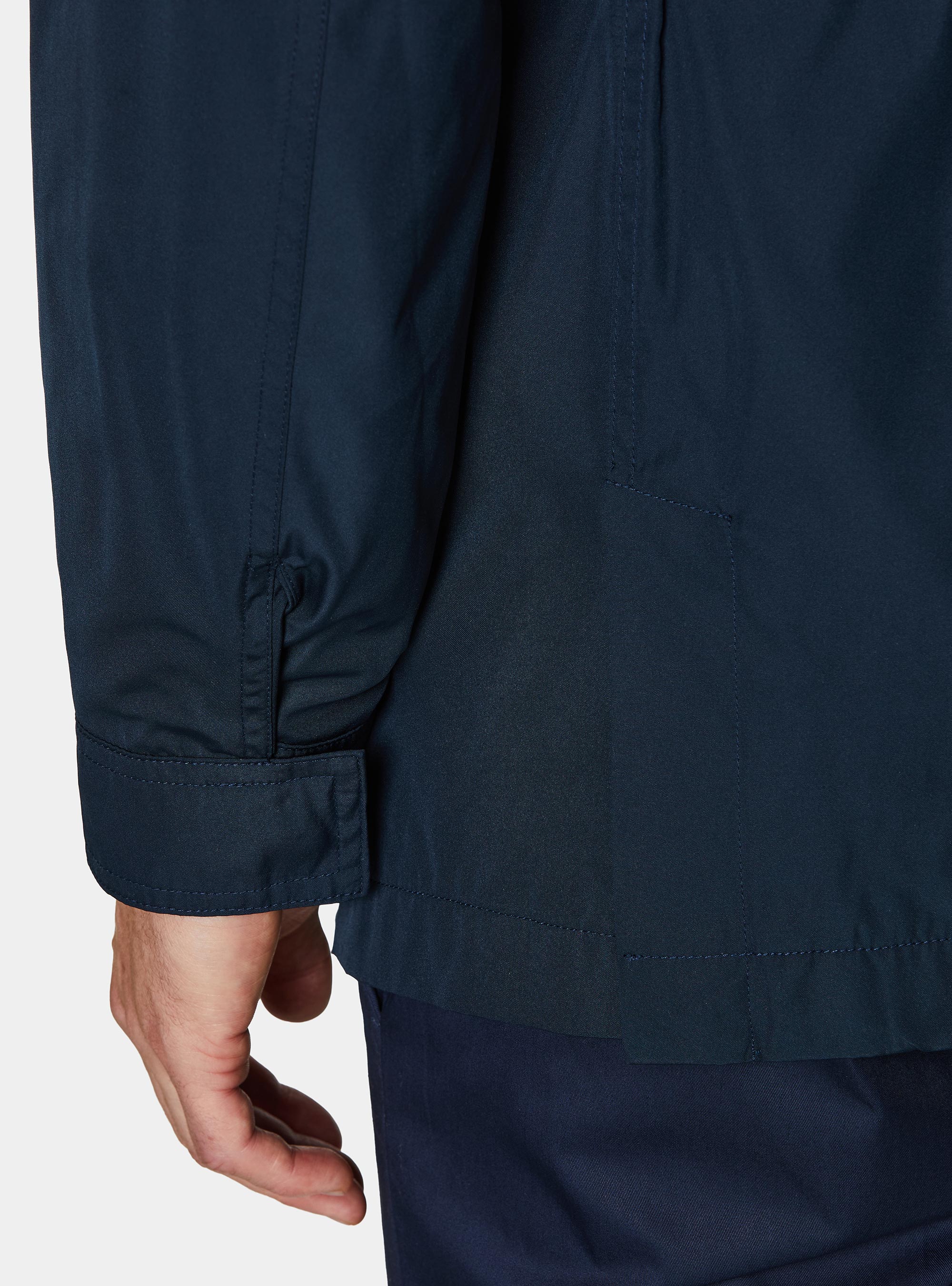 Field jacket in technical fabric, NAVY BLUE