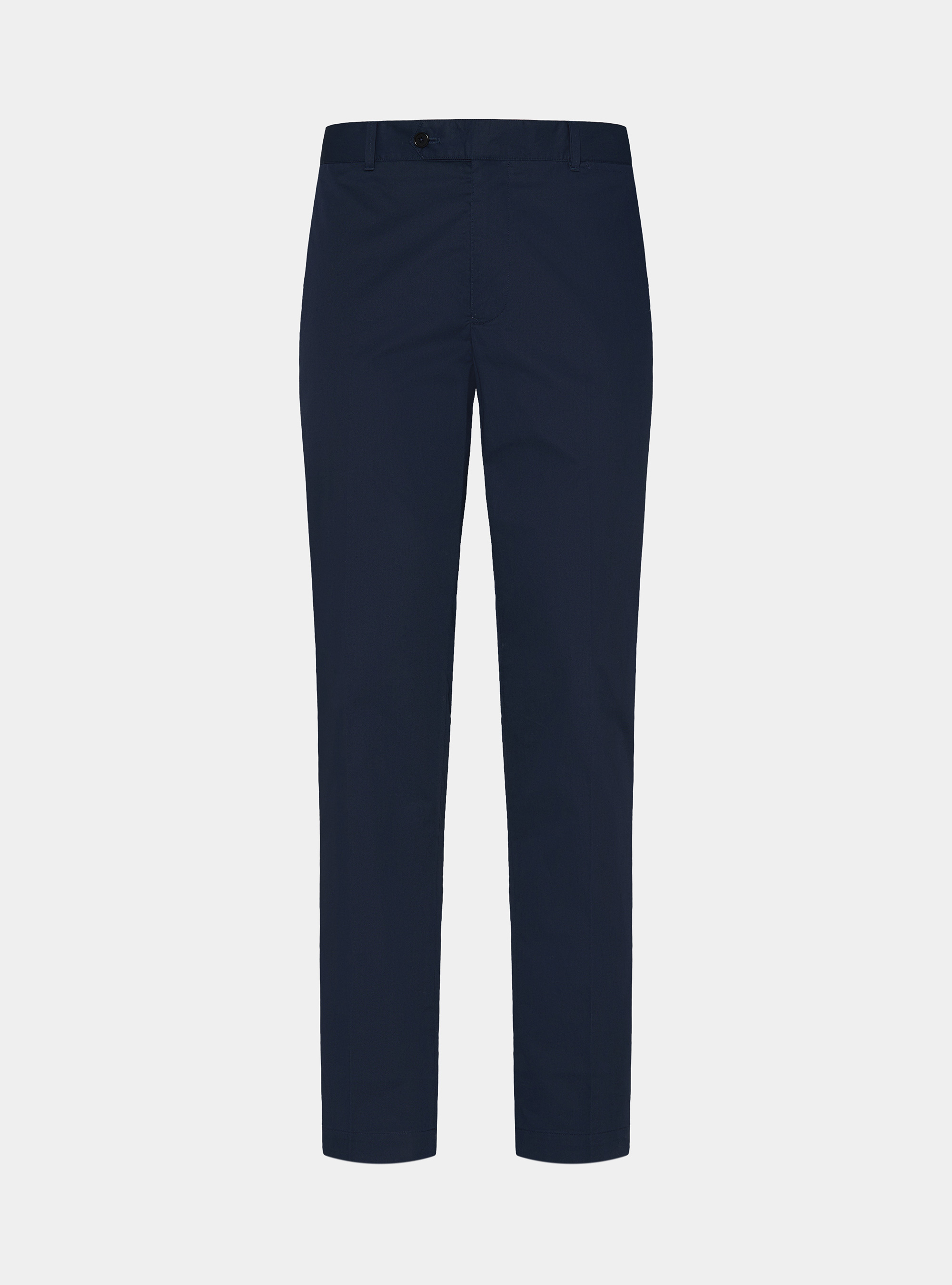Lightweight twill slim fit chino trousers, NAVY BLUE