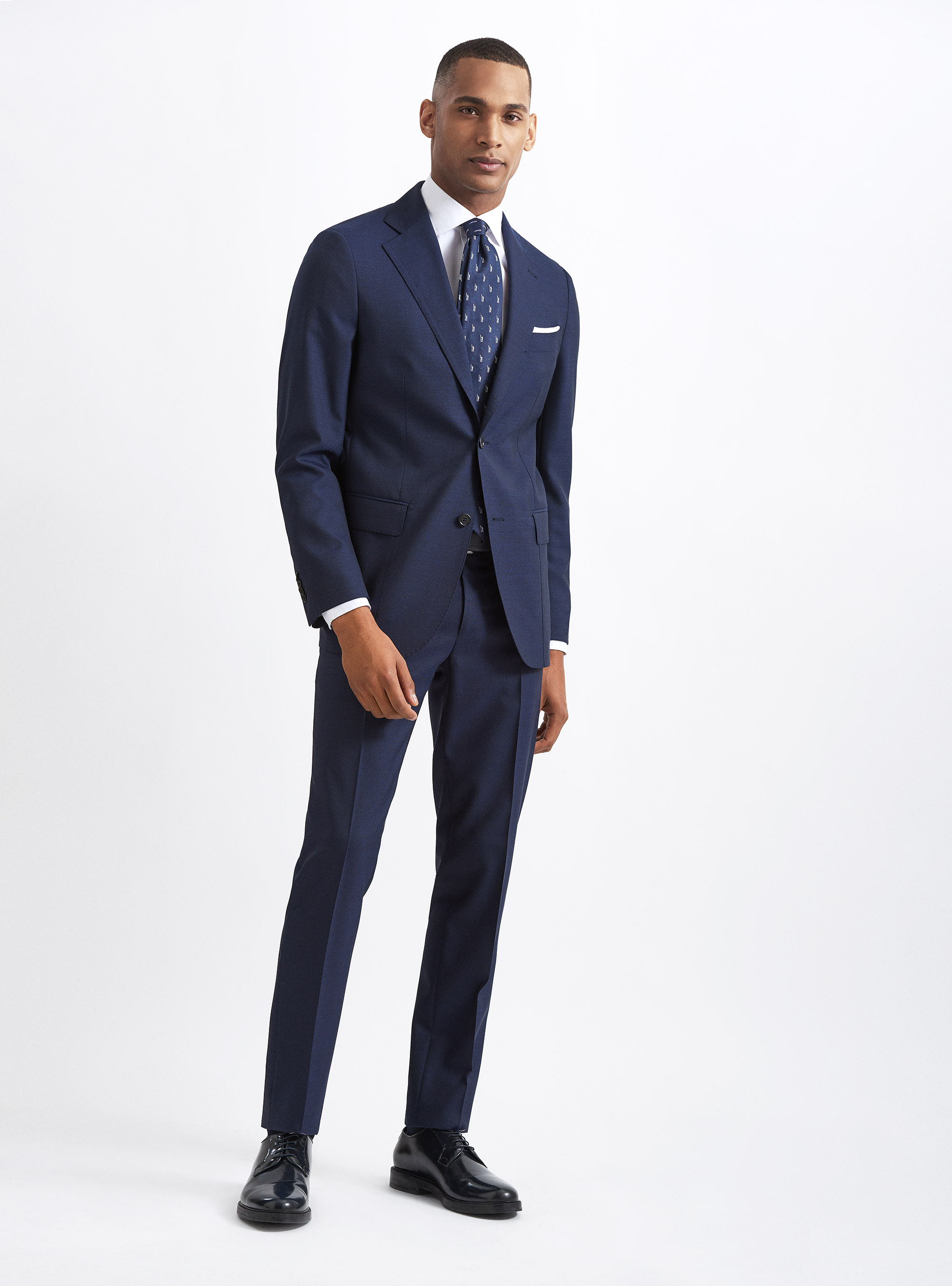 Abito blu navy Vitale Barberis Canonico, 