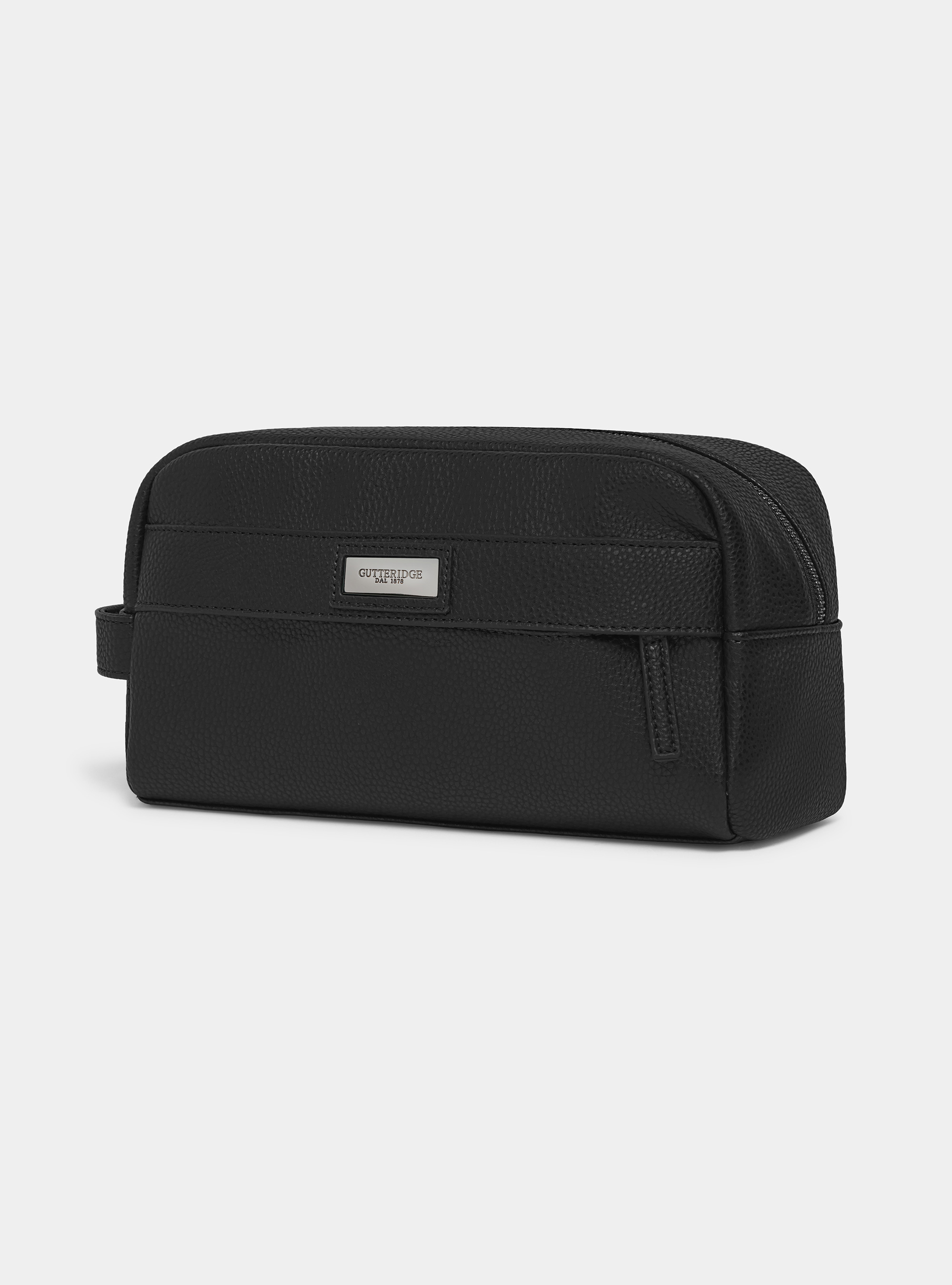 Necessaire with zip, BLACK