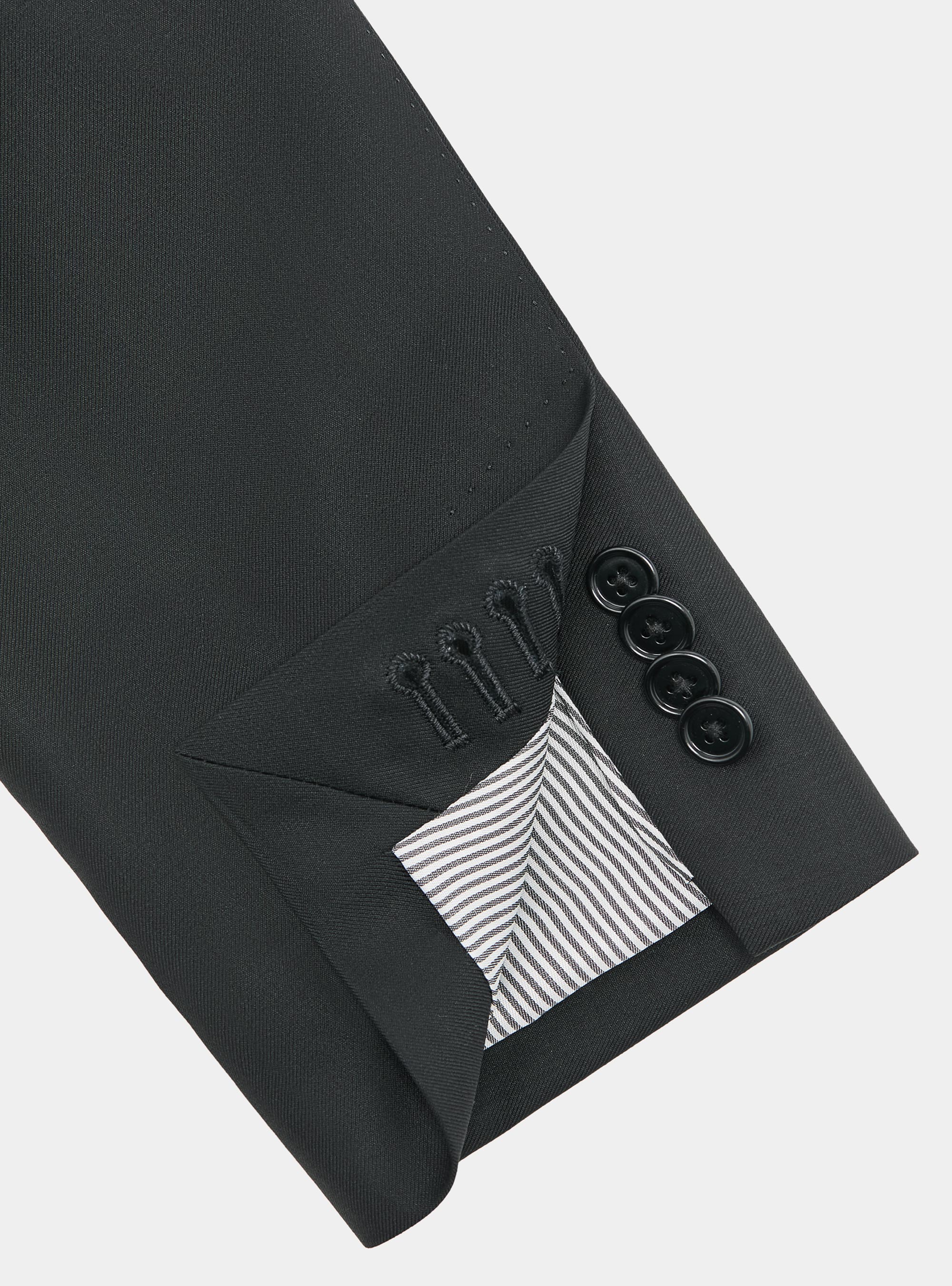 Pure wool suit blazer Vitale Barberis Canonico, BLACK
