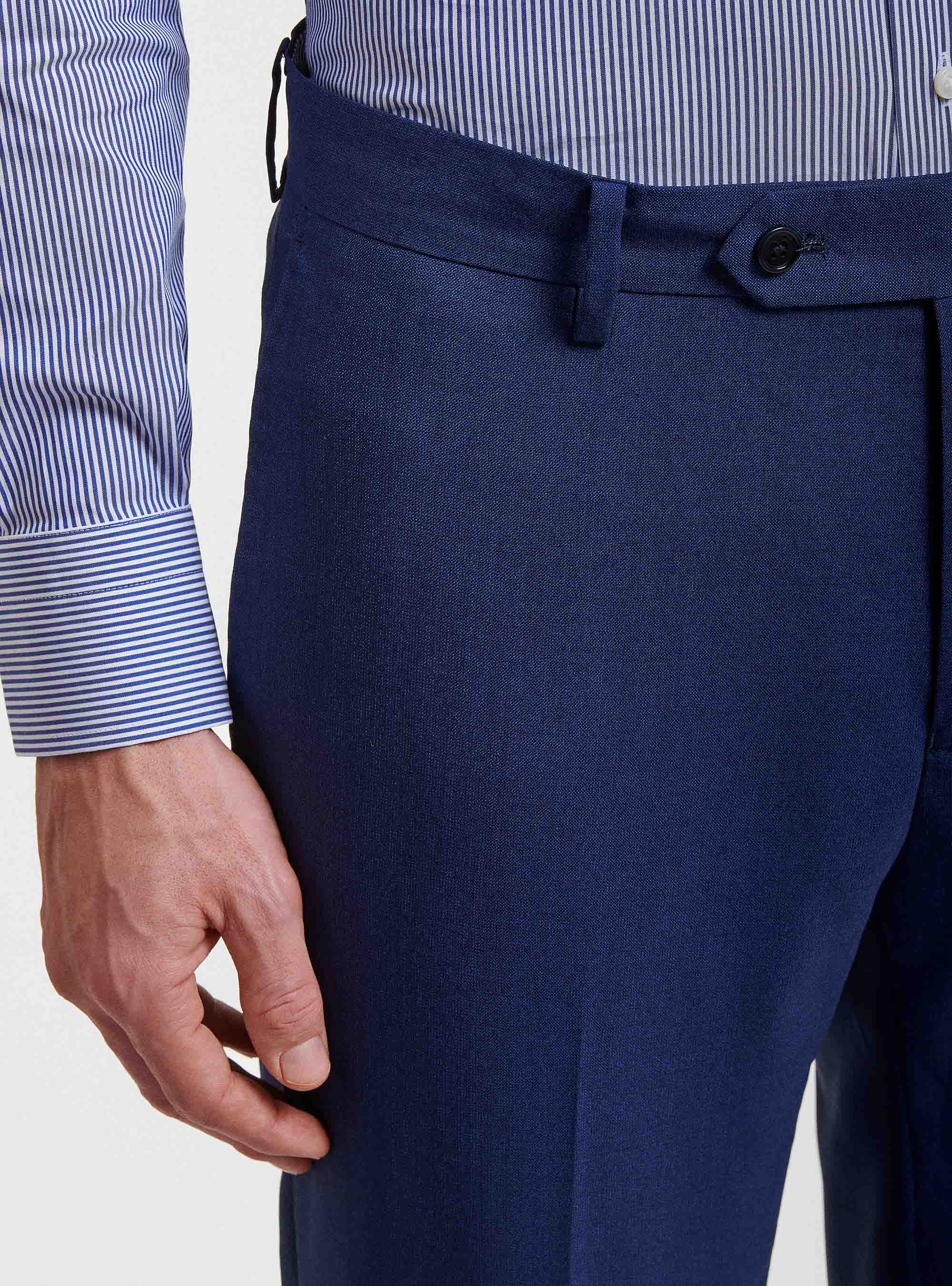 Anzughose aus reiner Wolle Vitale Barberis Canonico, BLUE 0241C