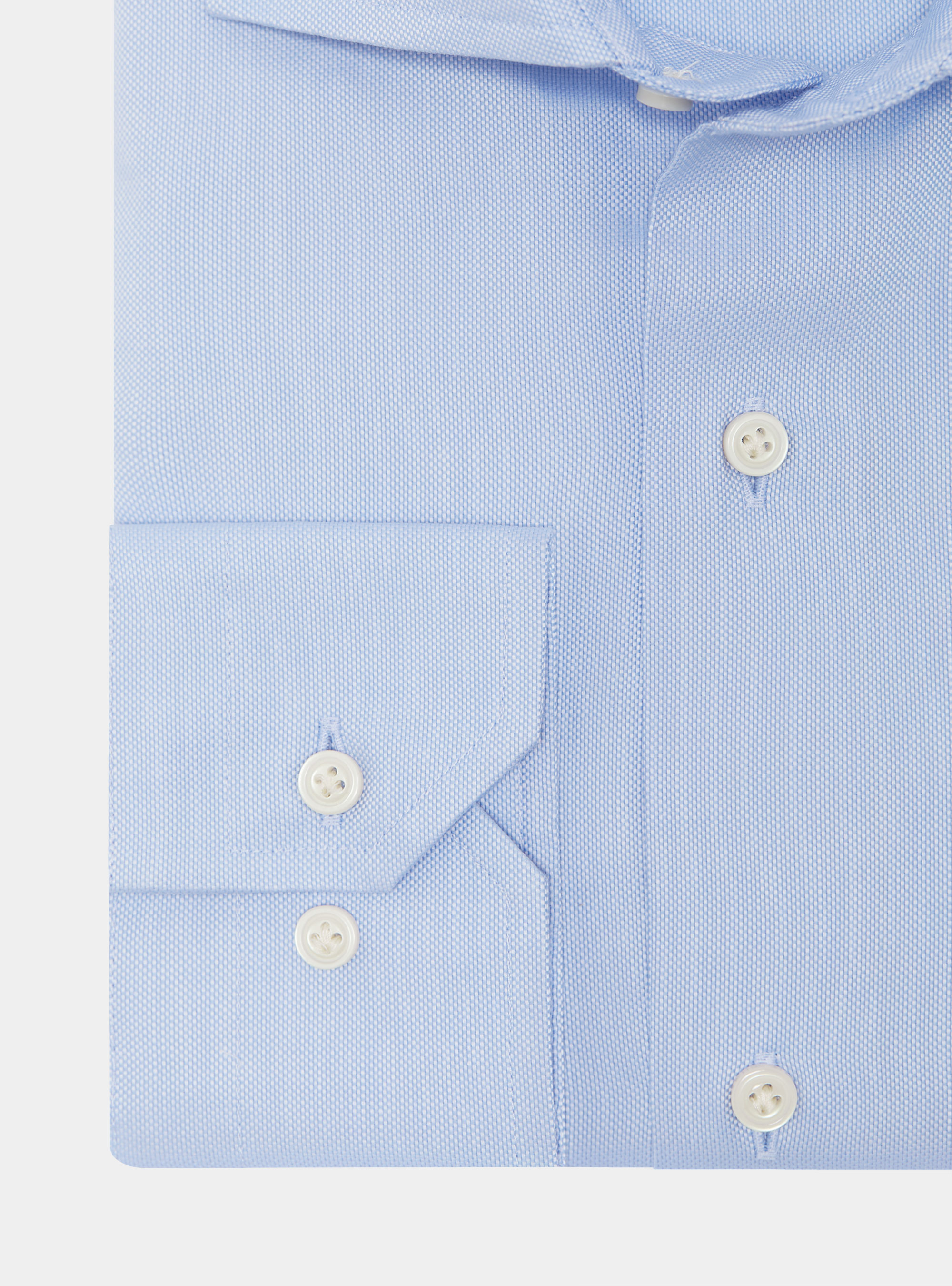 Camicia in cotone oxford, AZZURRO
