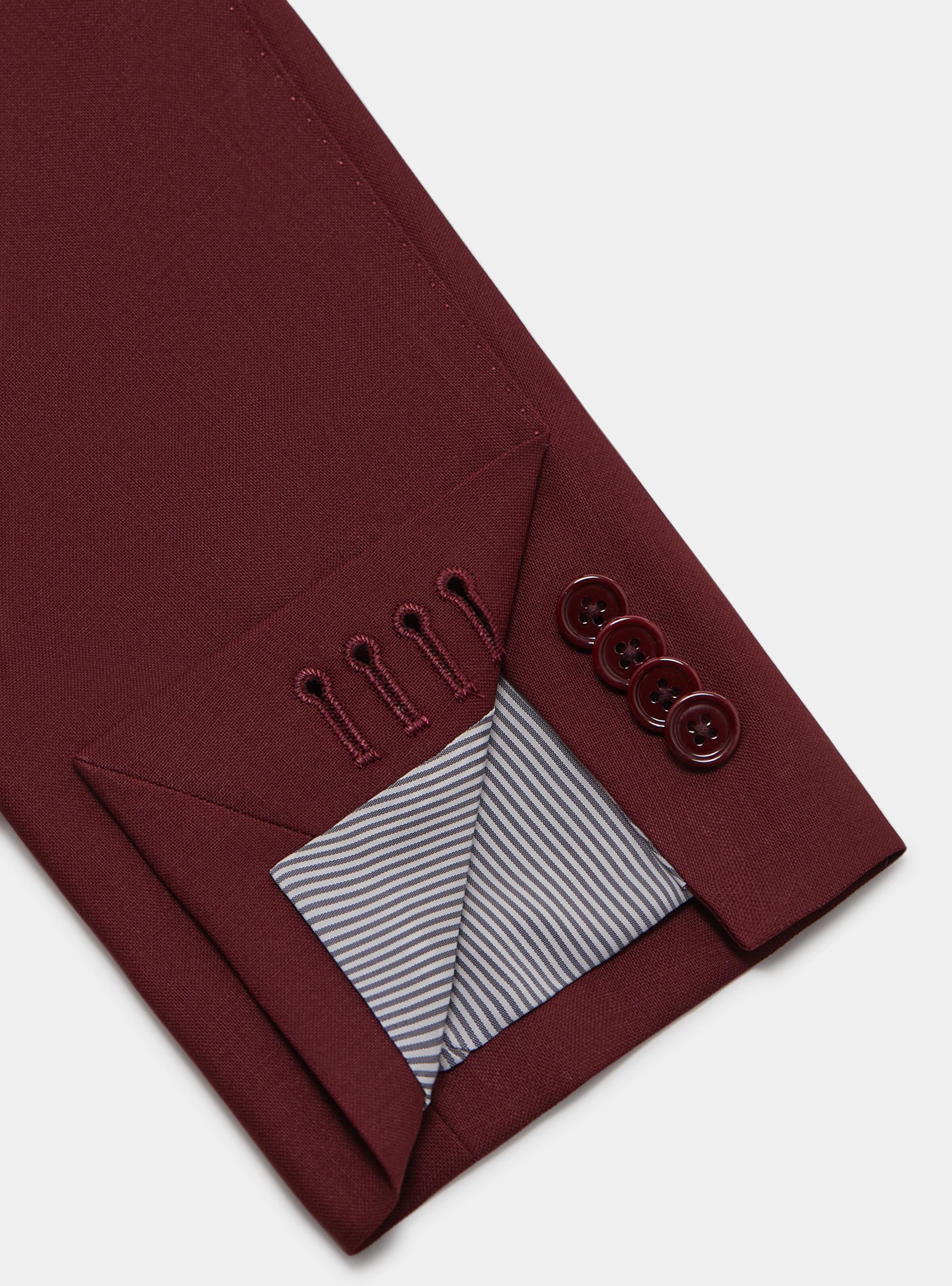 Veste en pure laine Vitale Barberis Canonico, BORDEAUX