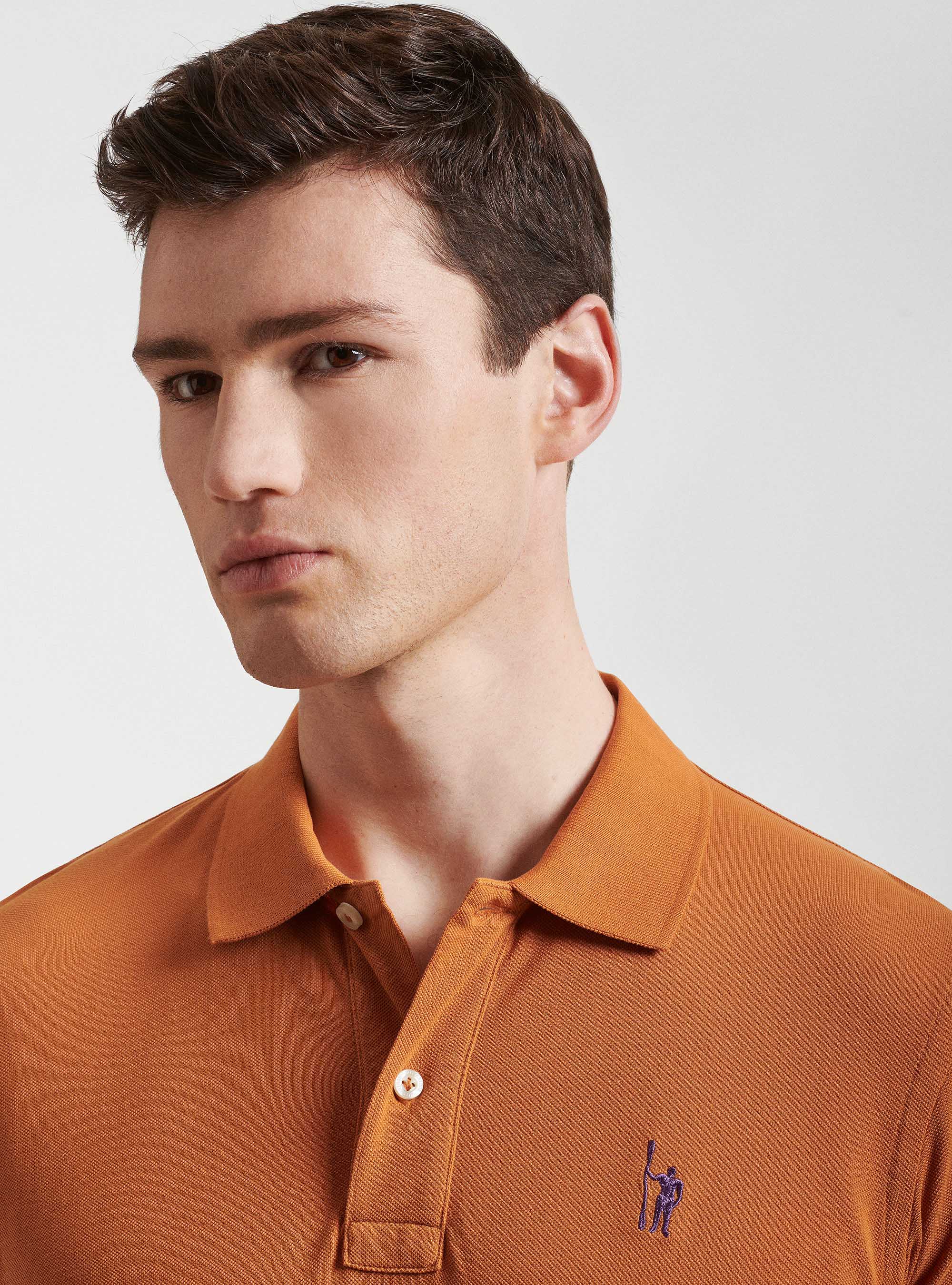 Piqu&eacute; polo shirt with embroidery, 0713C ZUCCA