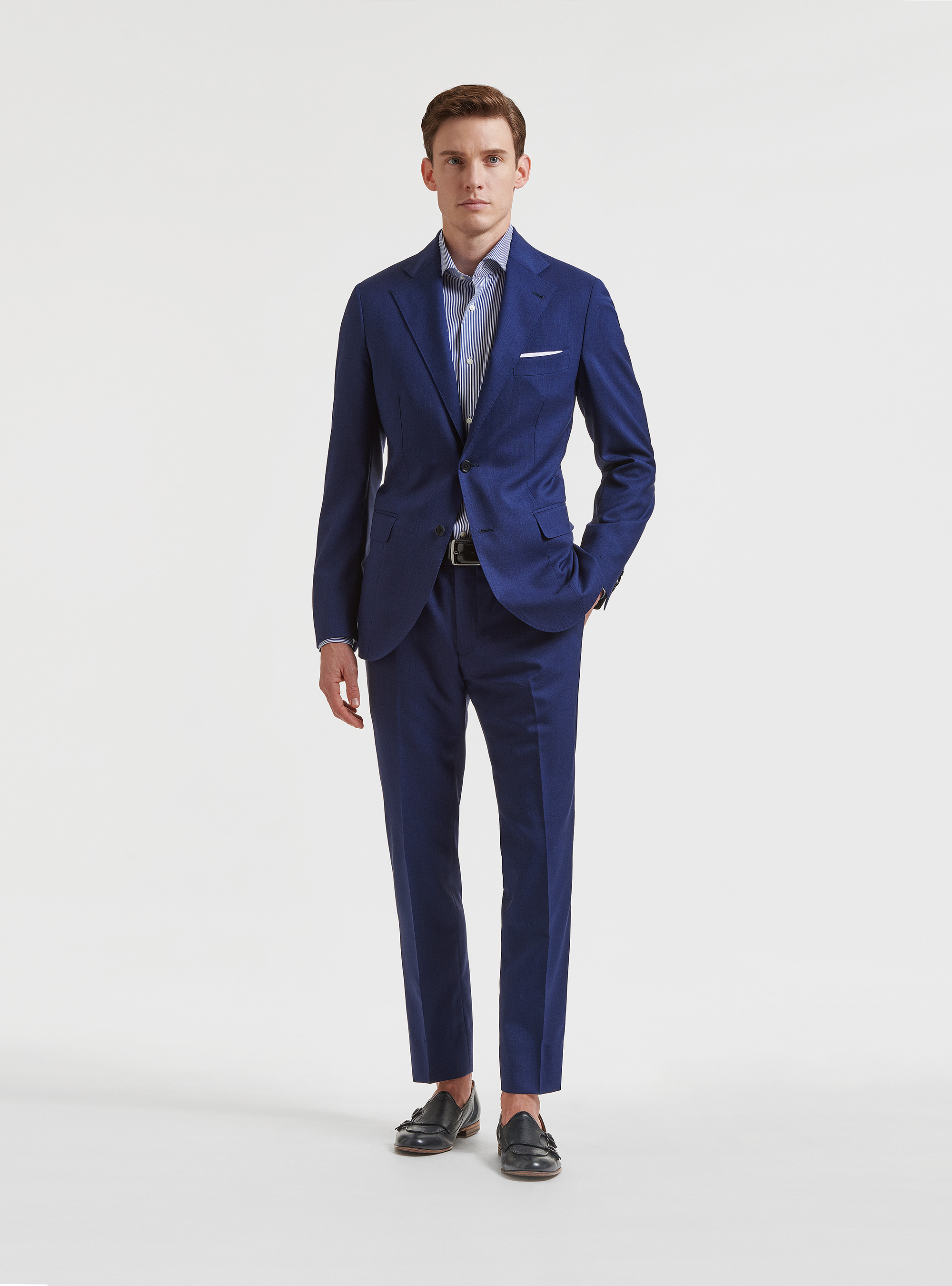 Anzugjacke aus reiner Wolle Vitale Barberis Canonico, BLUE 0241C