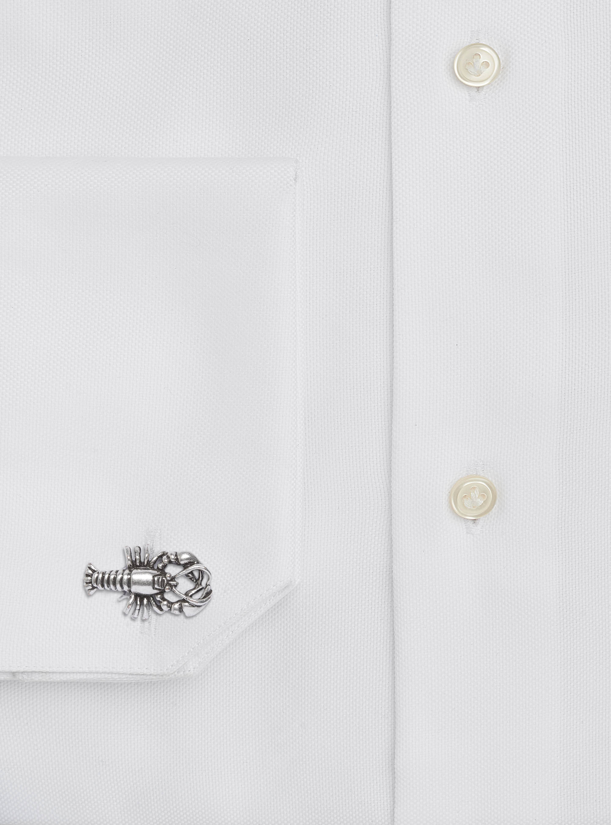 Lobster cufflinks, ARGENTO 0305C