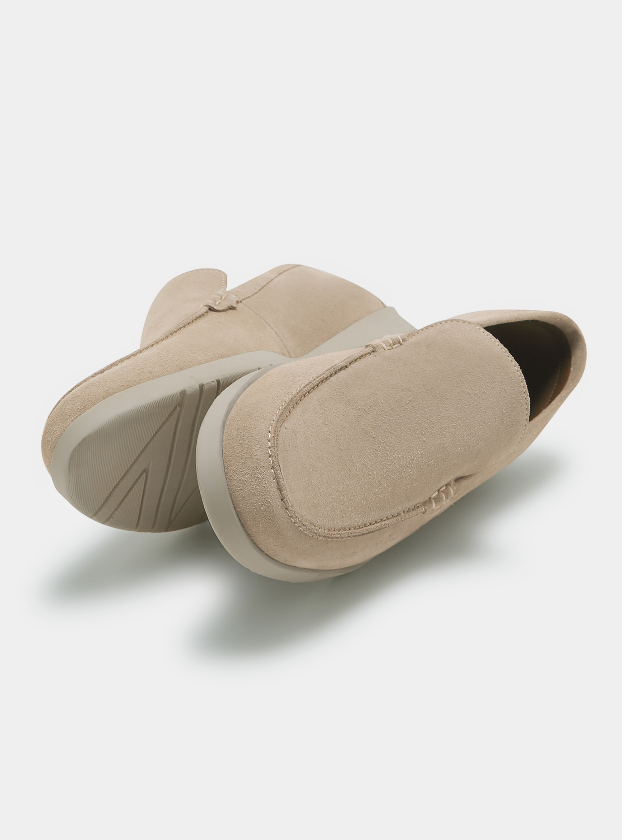 Mocassins en daim, &Atilde; CRU