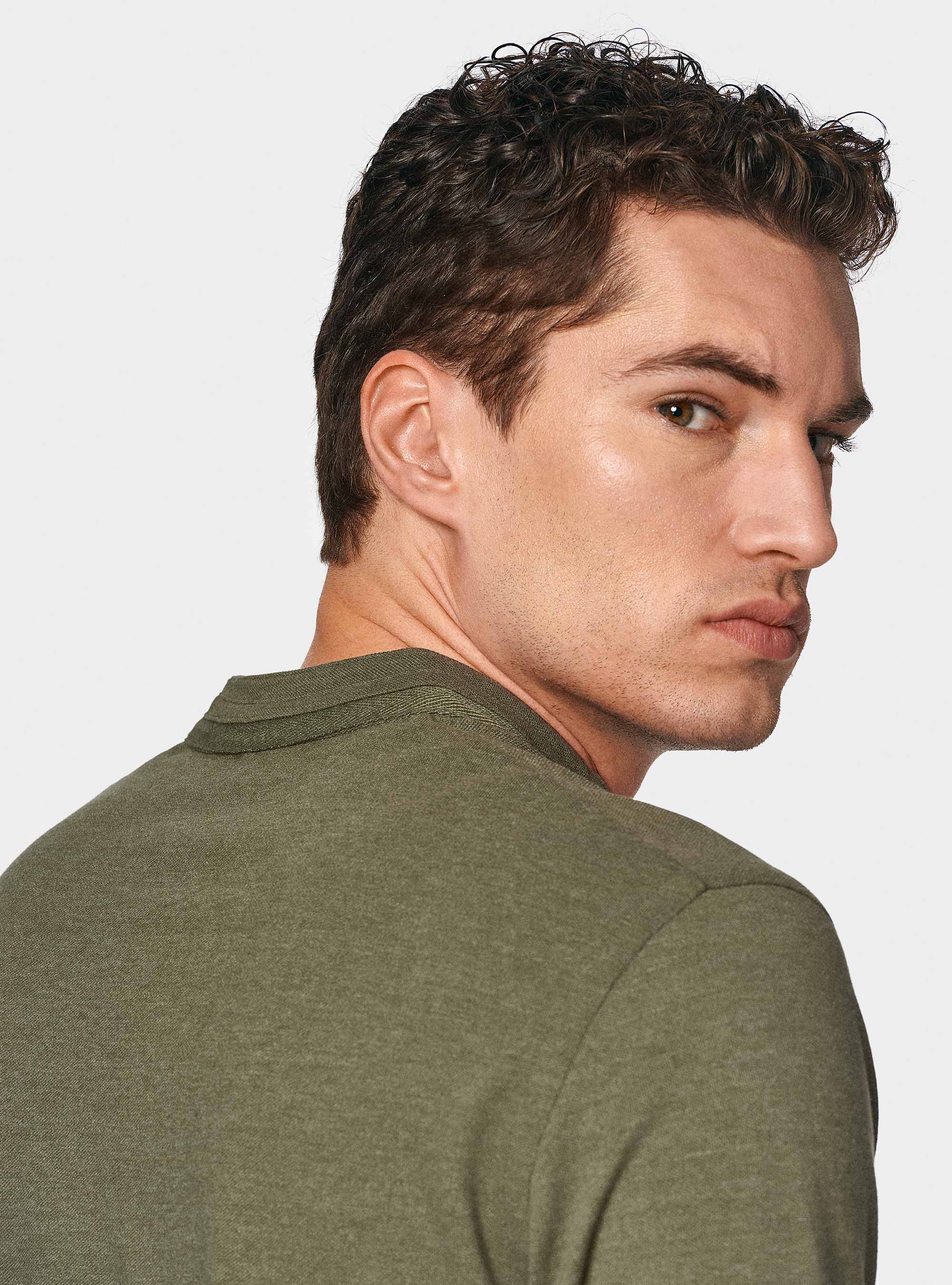 Korean pique polo shirt, SALVIA 0602C