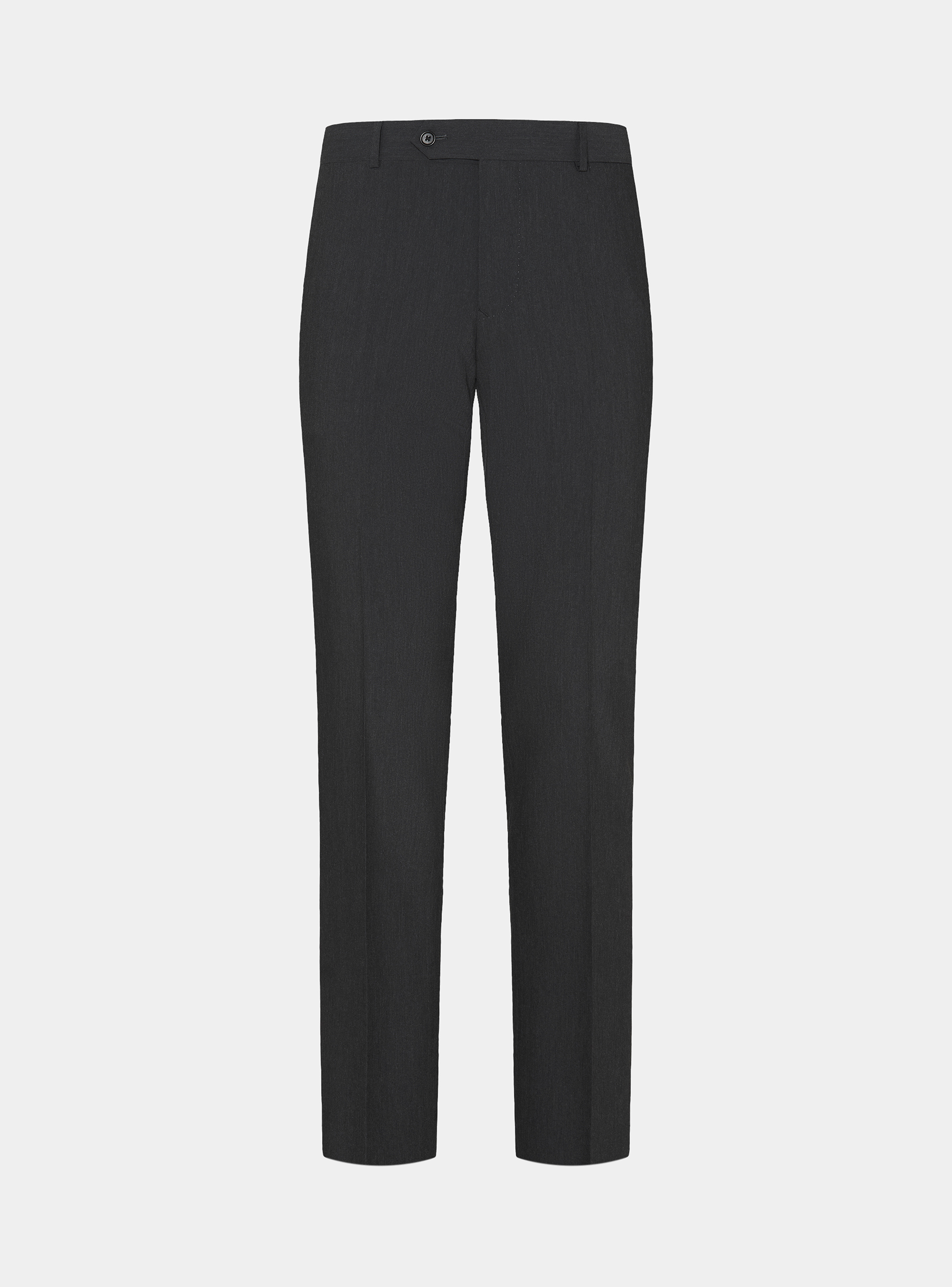 Slim-fit suit trousers, ASPHALT GREY