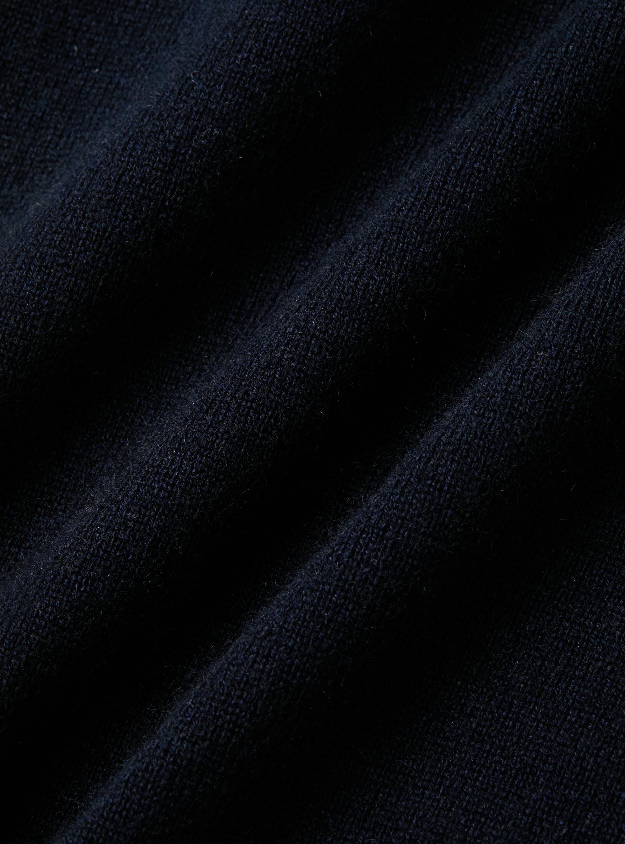 Cashmere turtleneck, NAVY BLUE