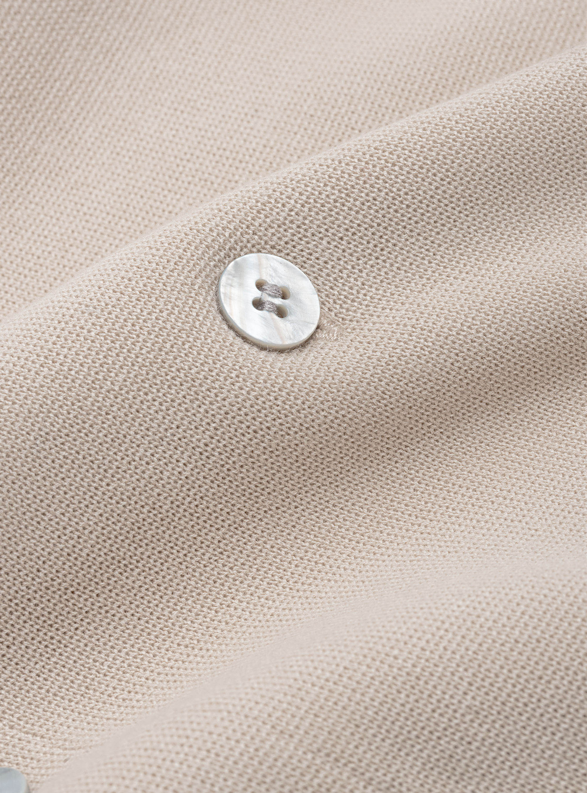 Knitted waistcoat in pure extra-fine cotton, ECRU