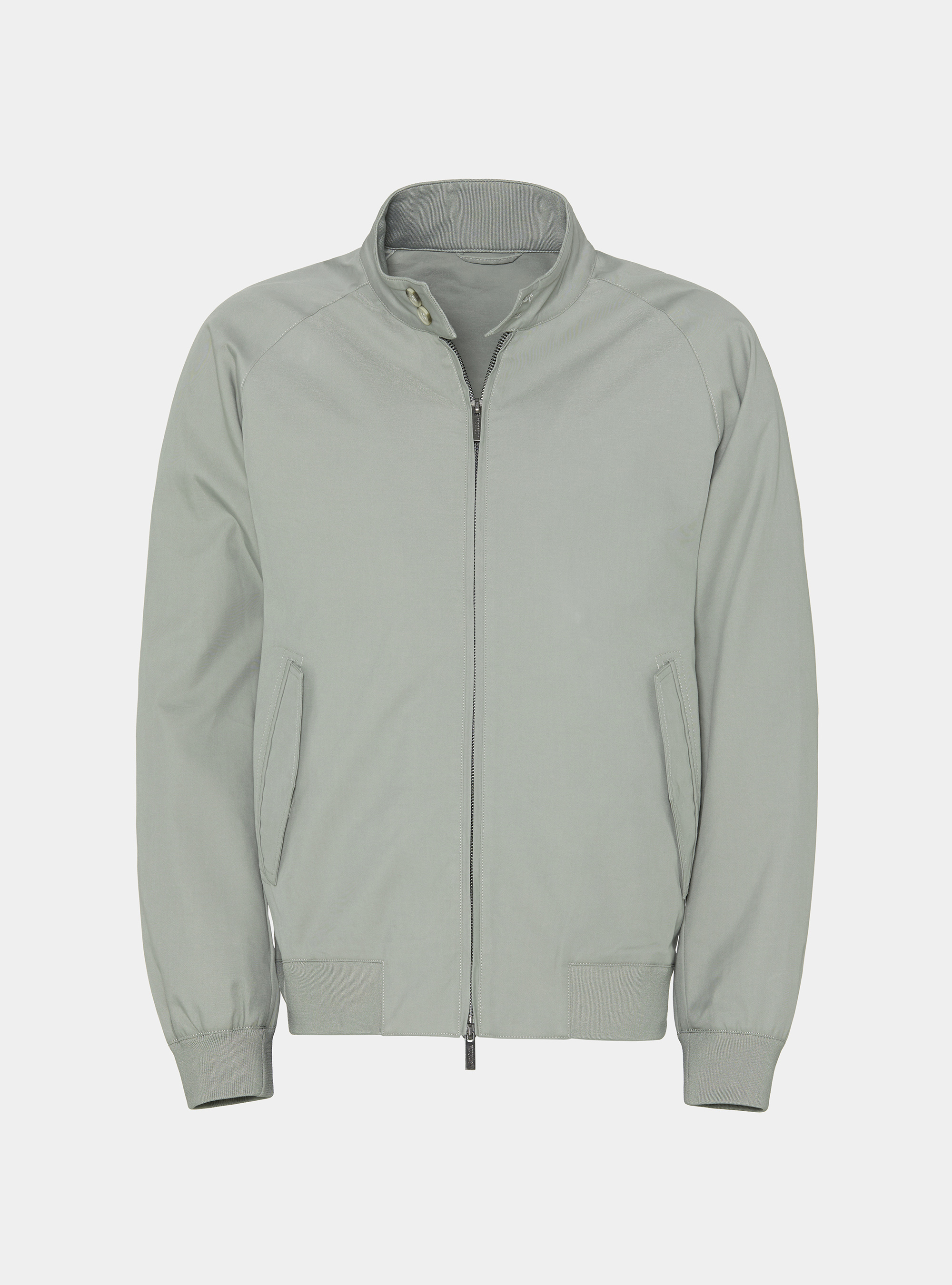 Blouson en coton m&eacute;lang&eacute;, SALVIA 0602C