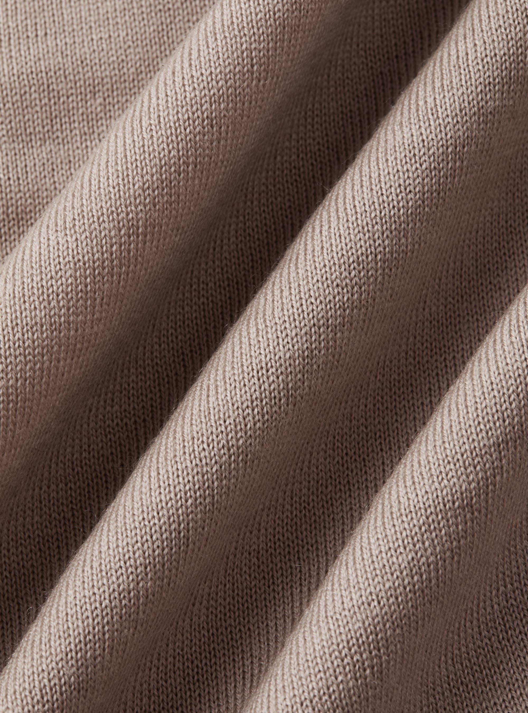 Gilet in maglia con bottoni in lana merino extrafine, SABBIA