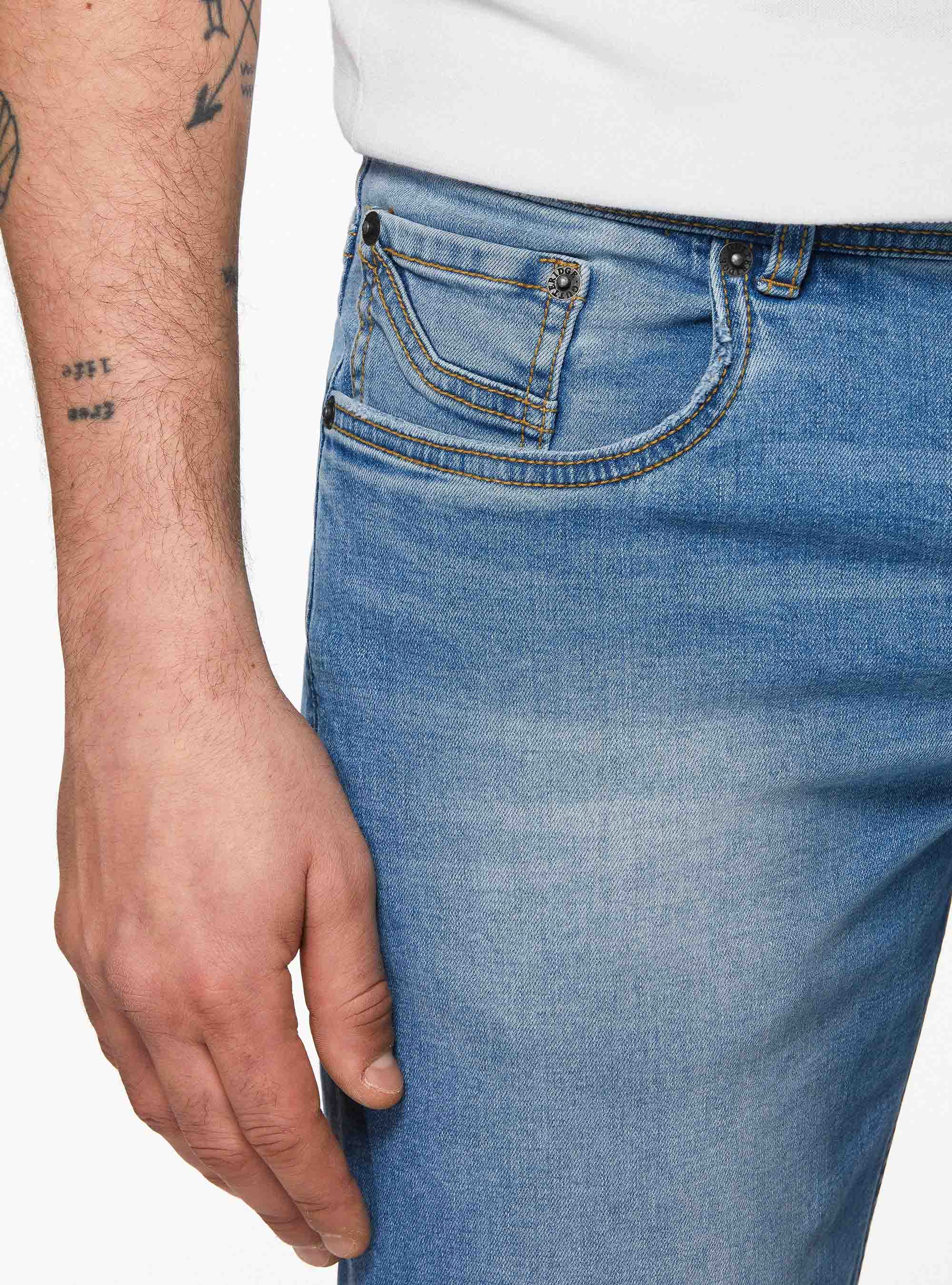 Five-pocket denim, LIGHT BLUE