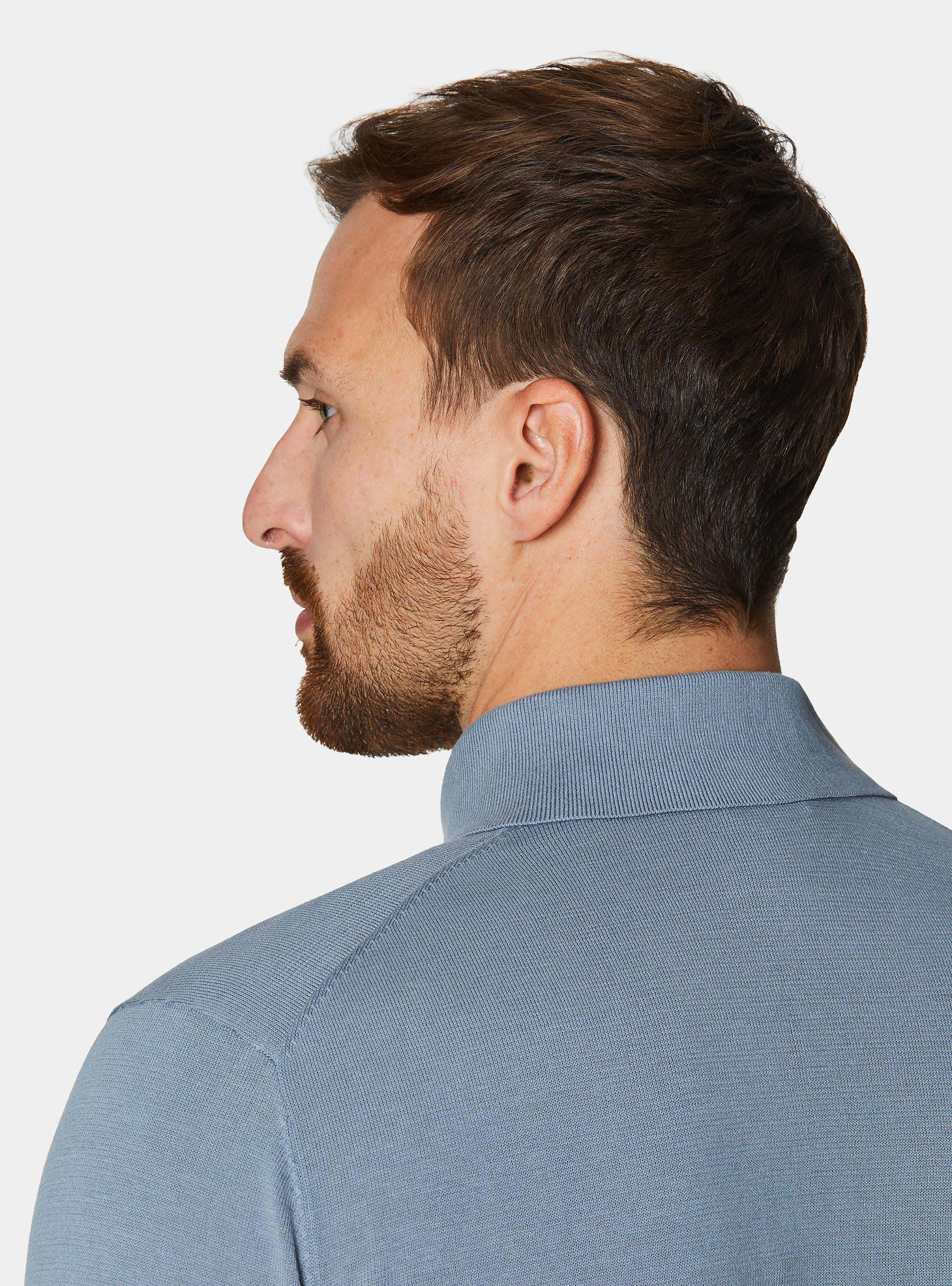 Poloshirt aus extrafeinem Baumwollstrick, AVIO 0292C