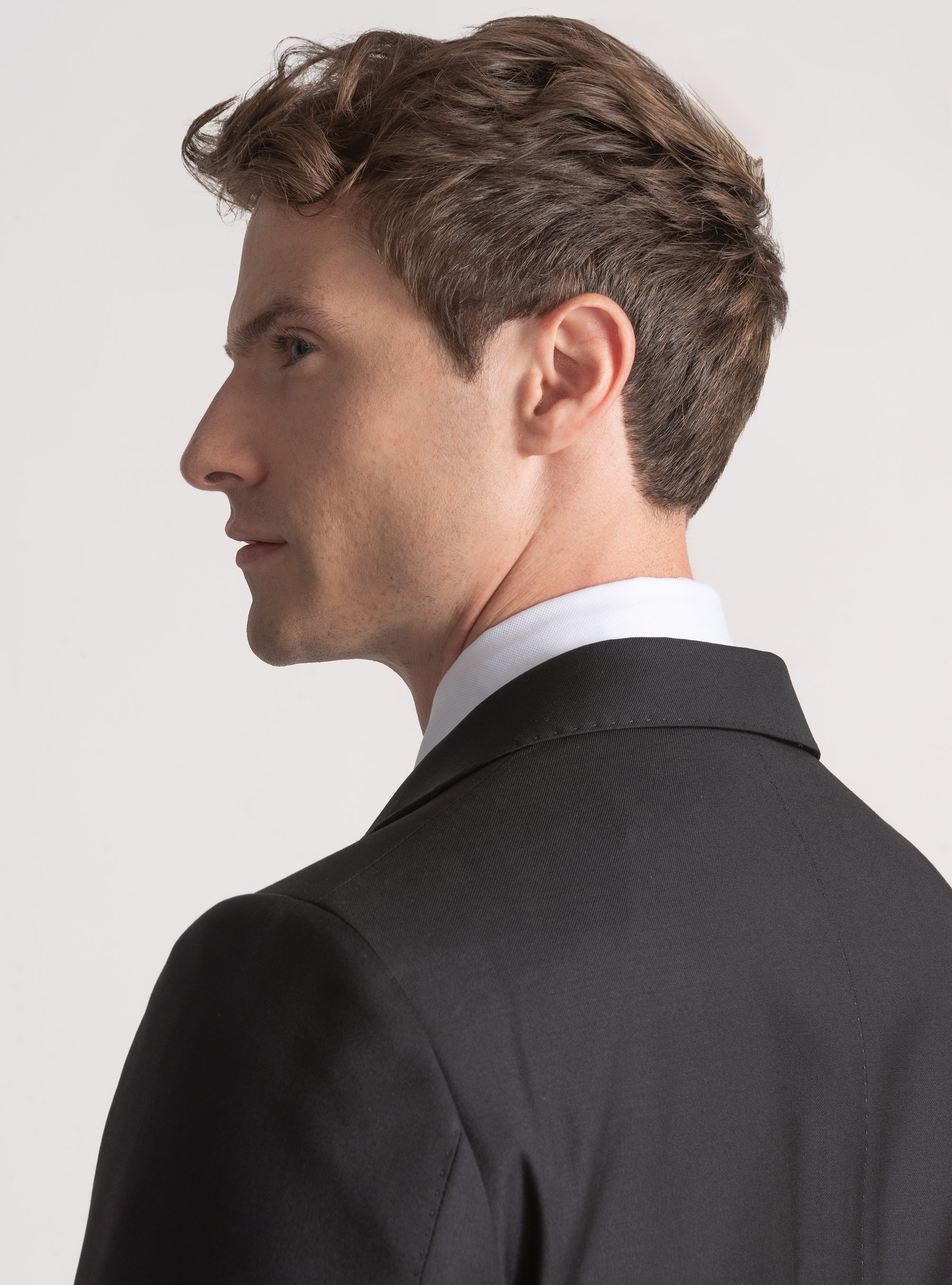 Pure wool suit blazer Vitale Barberis Canonico, BLACK