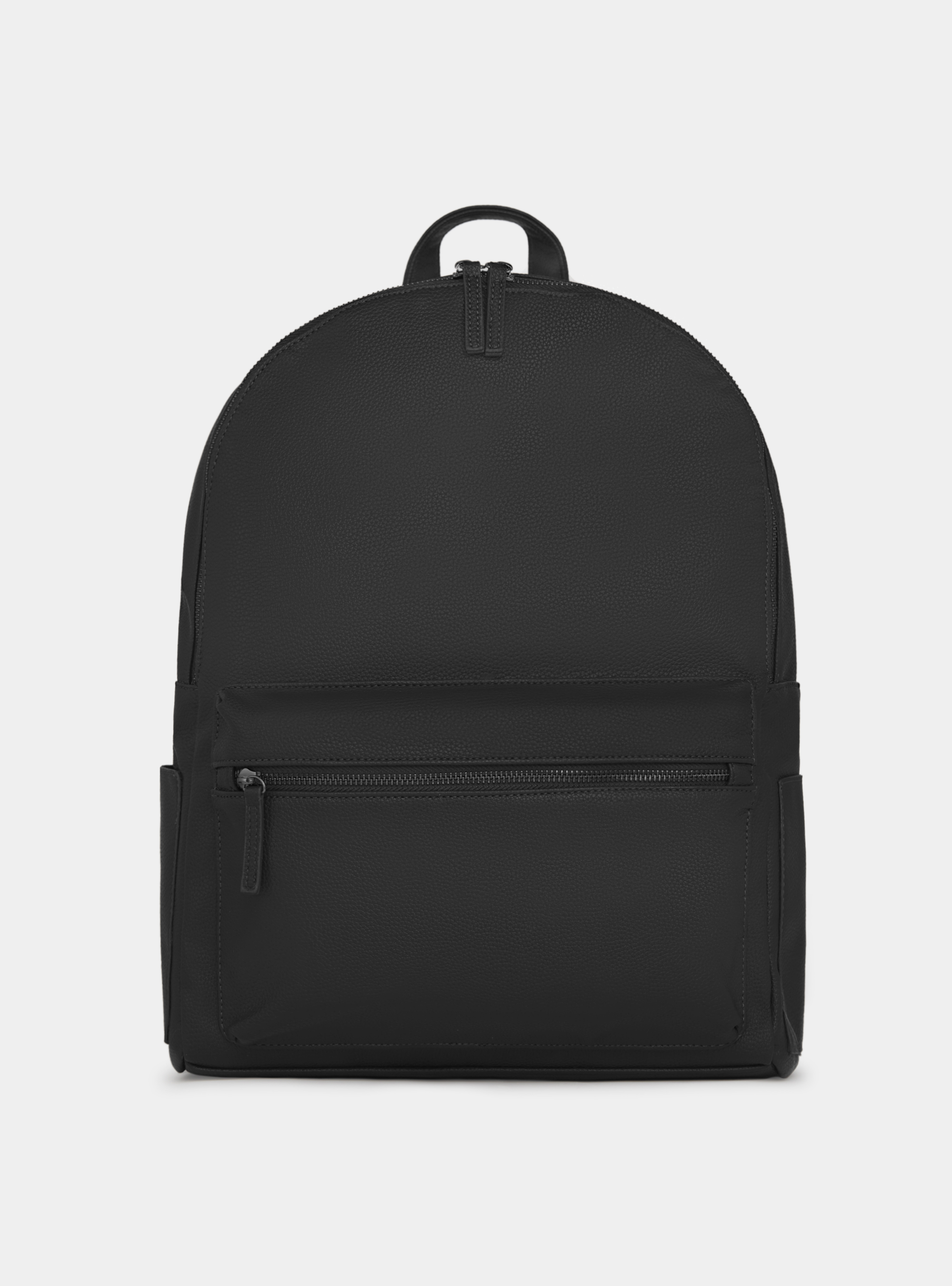 Backpack with pockets, BLACK