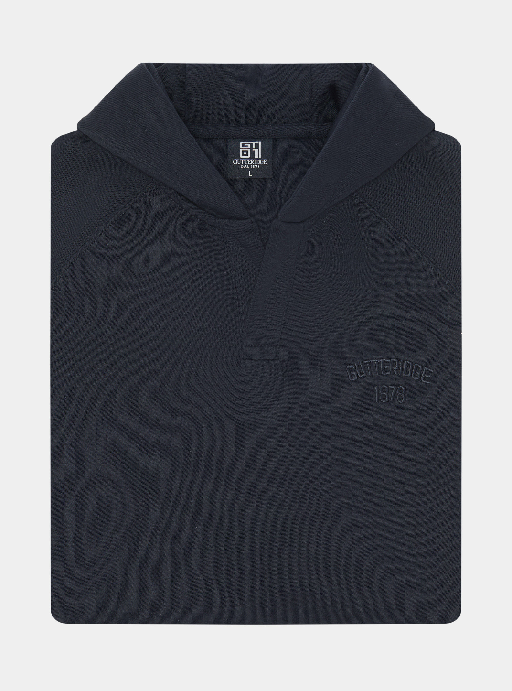 GT01 Kapuzenpulli aus Baumwollmischung, NAVY 0218C