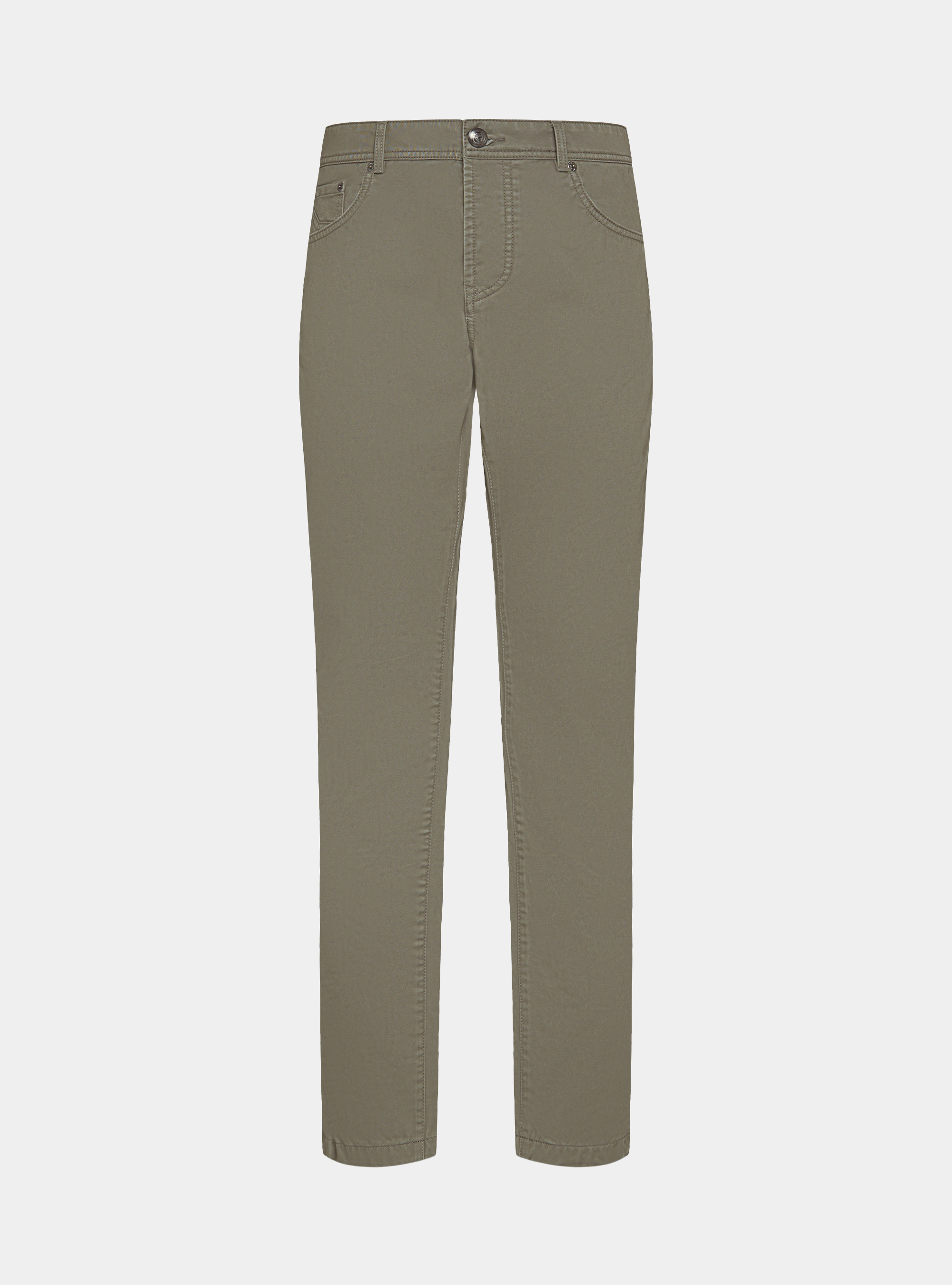 Cotton twill 5-pocket trousers, SALVIA 0602C