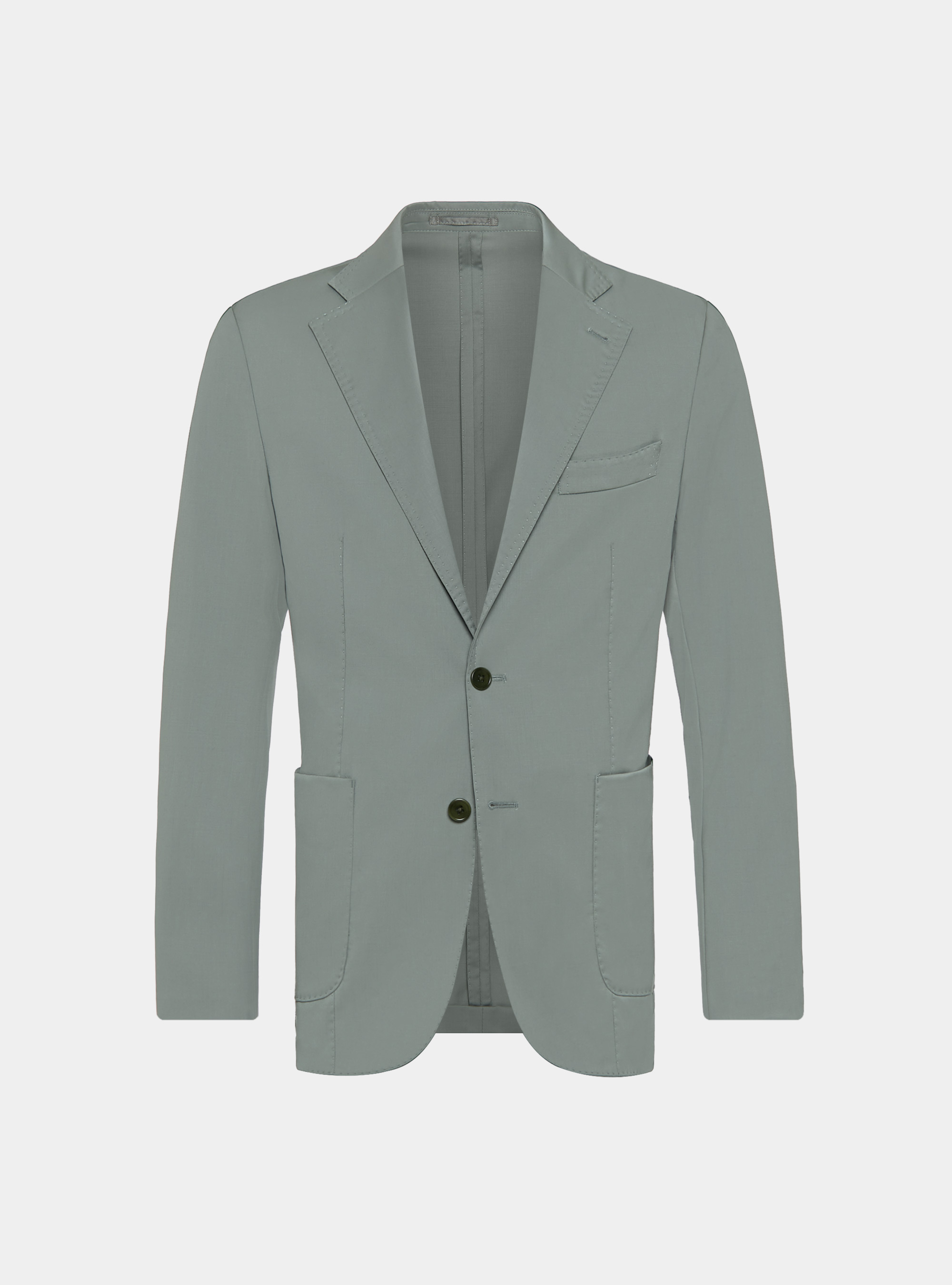 Pure 110's superfine wool blazer, SALVIA 0602C