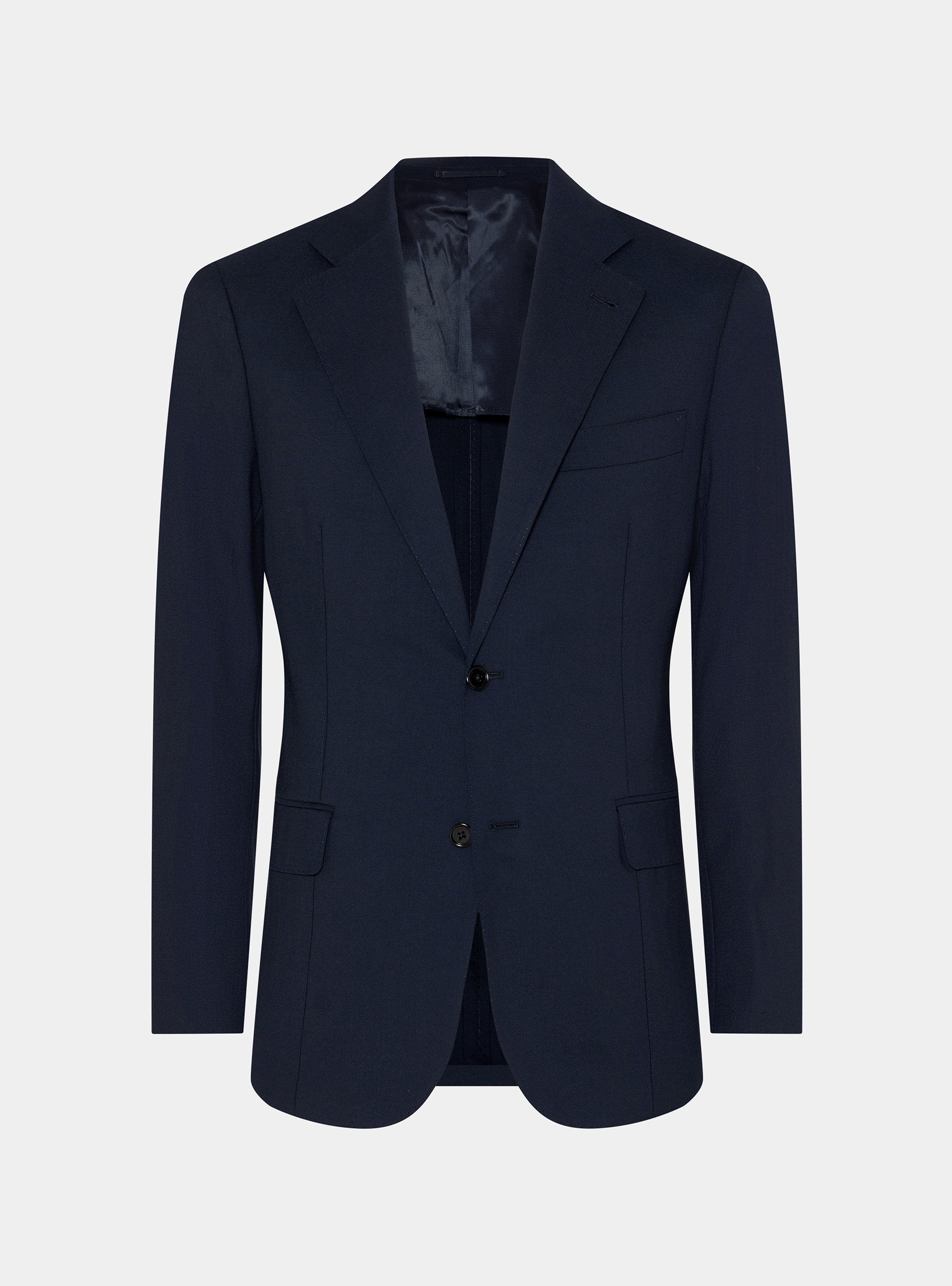 Vitale Barberis Canonico pure wool suit blazer, NAVY