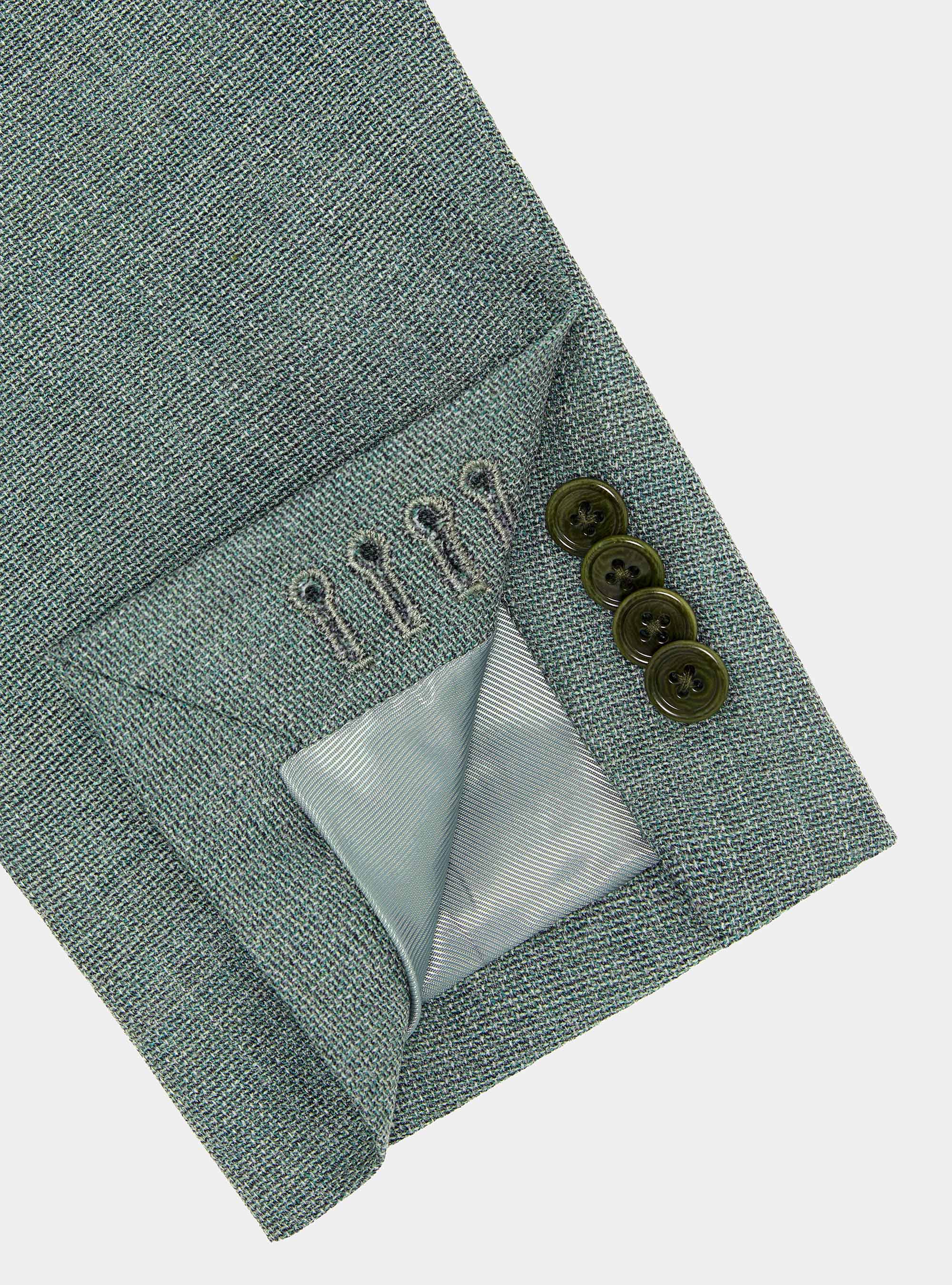 Jacke aus reiner Wolle, SALVIA 0602C