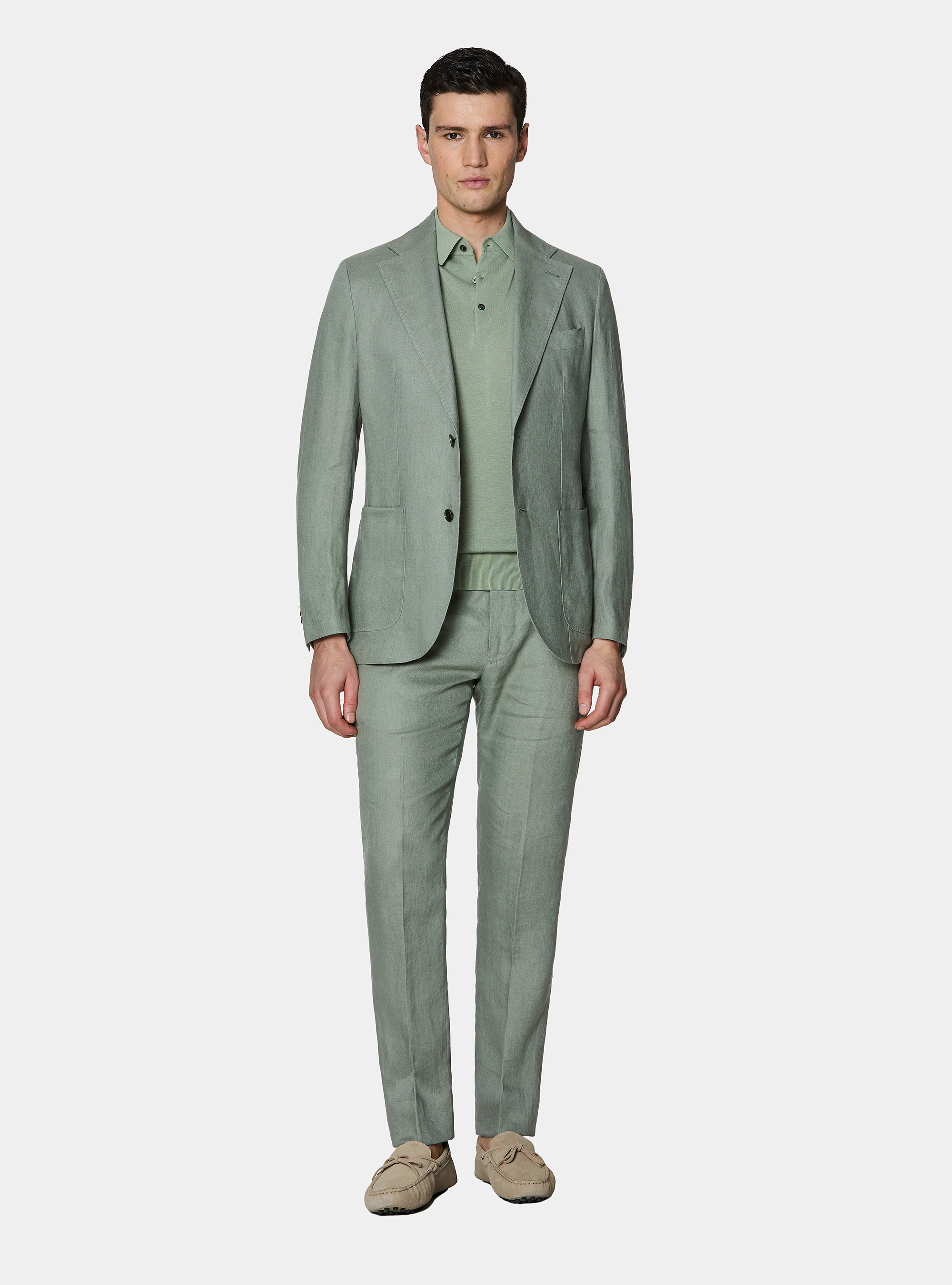 Pure linen suit blazer, SALVIA 0602C