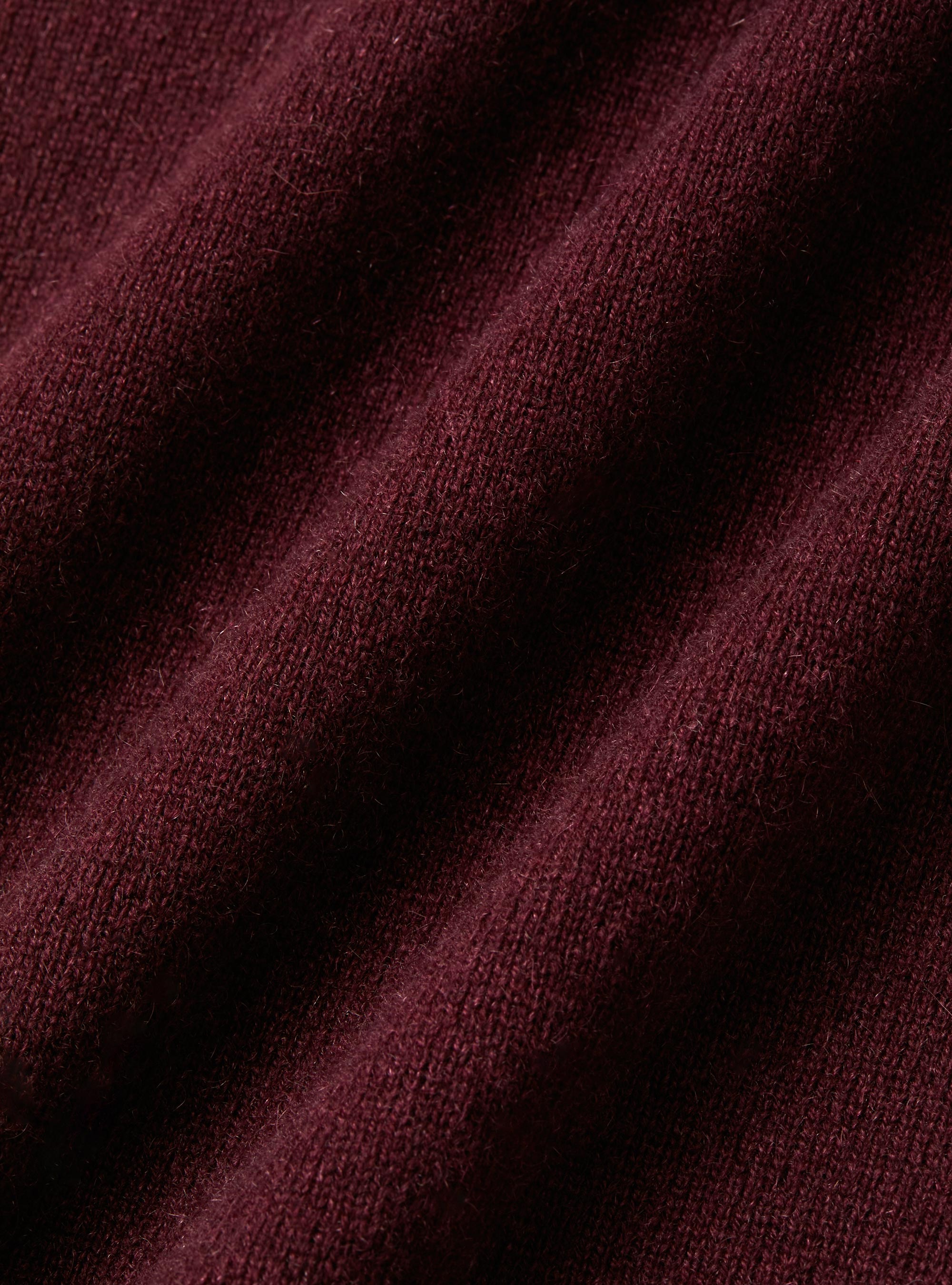 Cashmere turtleneck, BORDEAUX