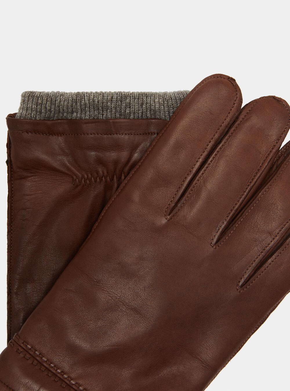 Leather gloves, CUOIO 0521C