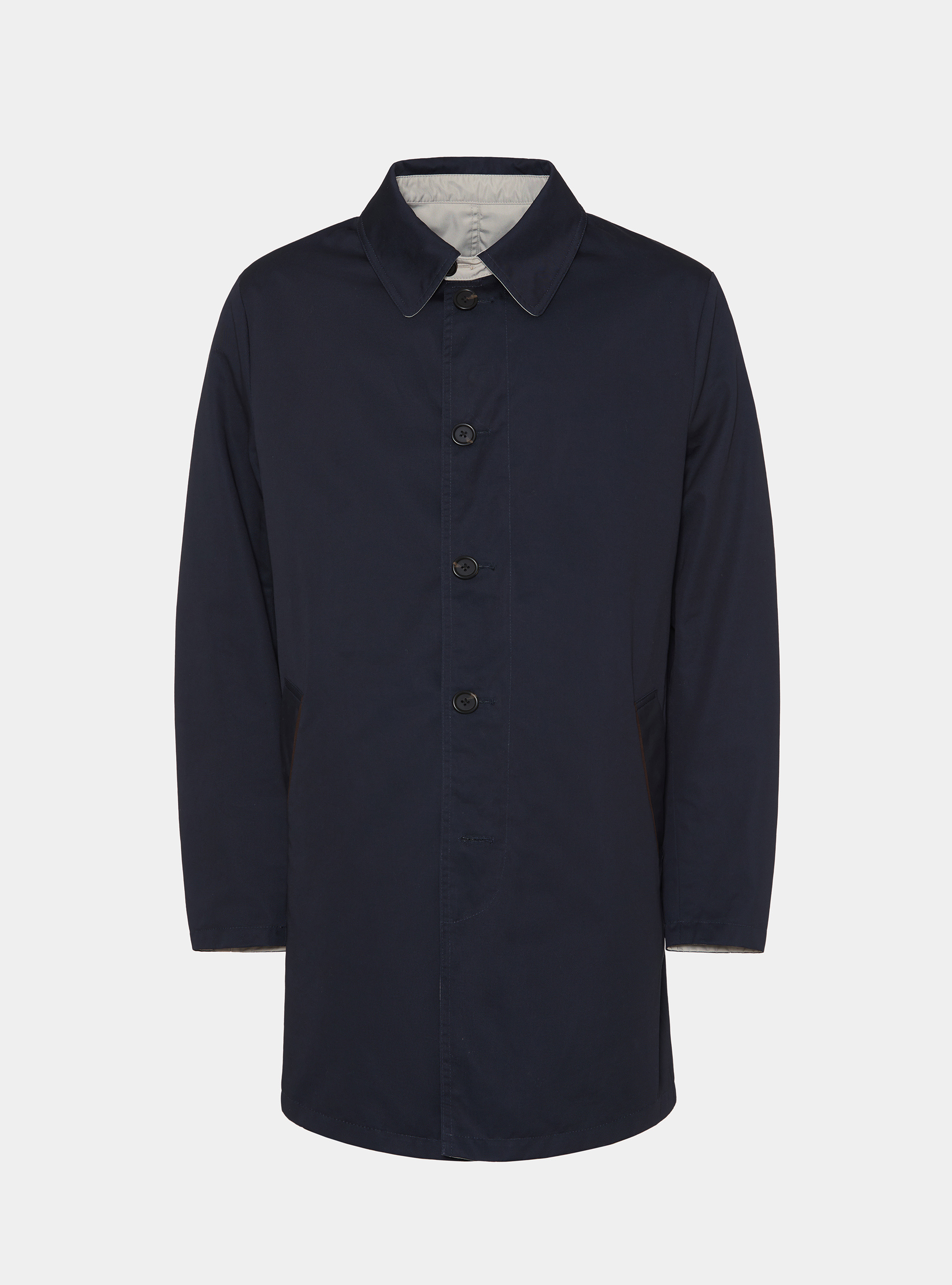Reversible raincoat, NAVY BLUE