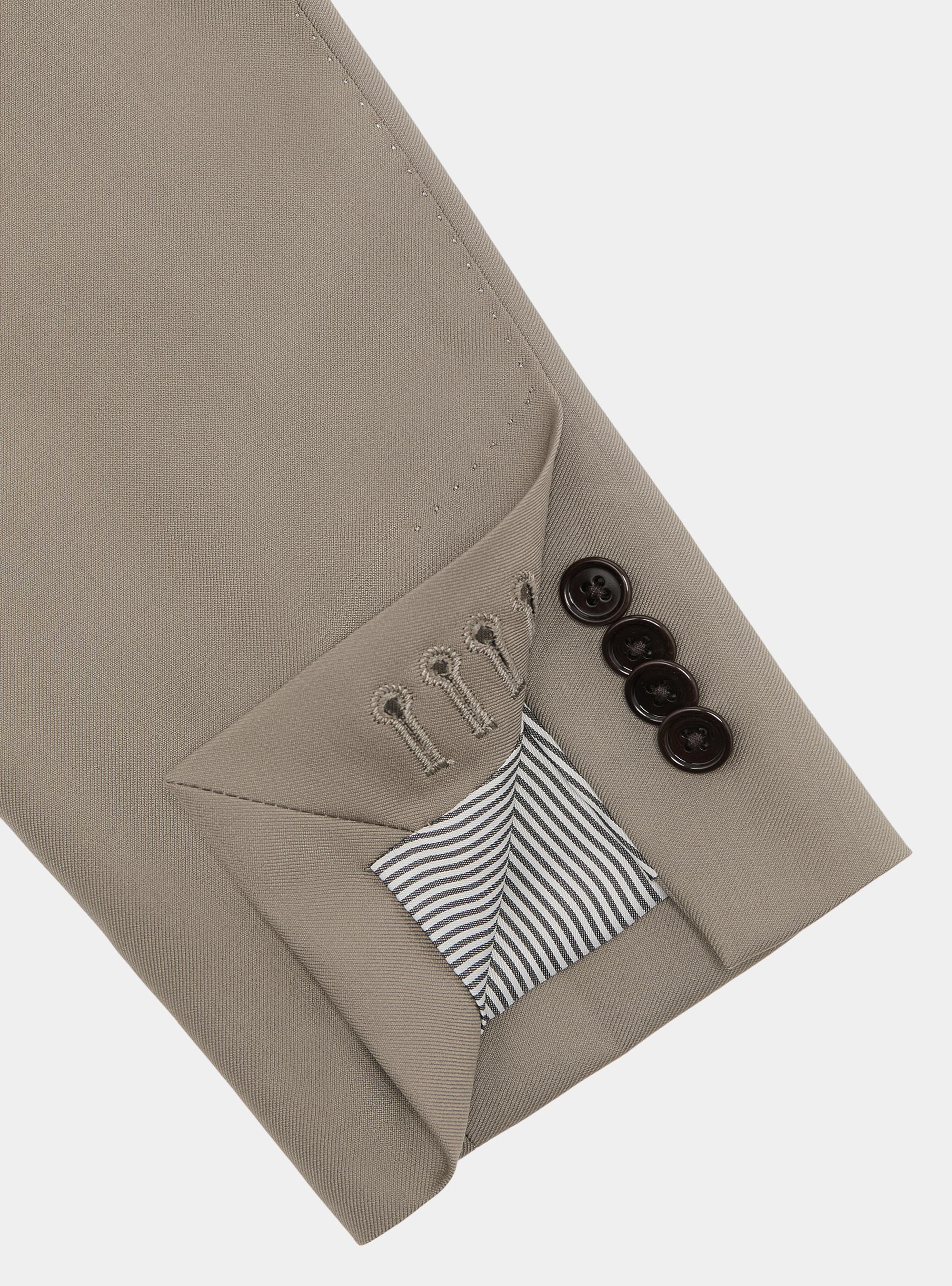 Pure wool suit blazer Vitale Barberis Canonico, MUD