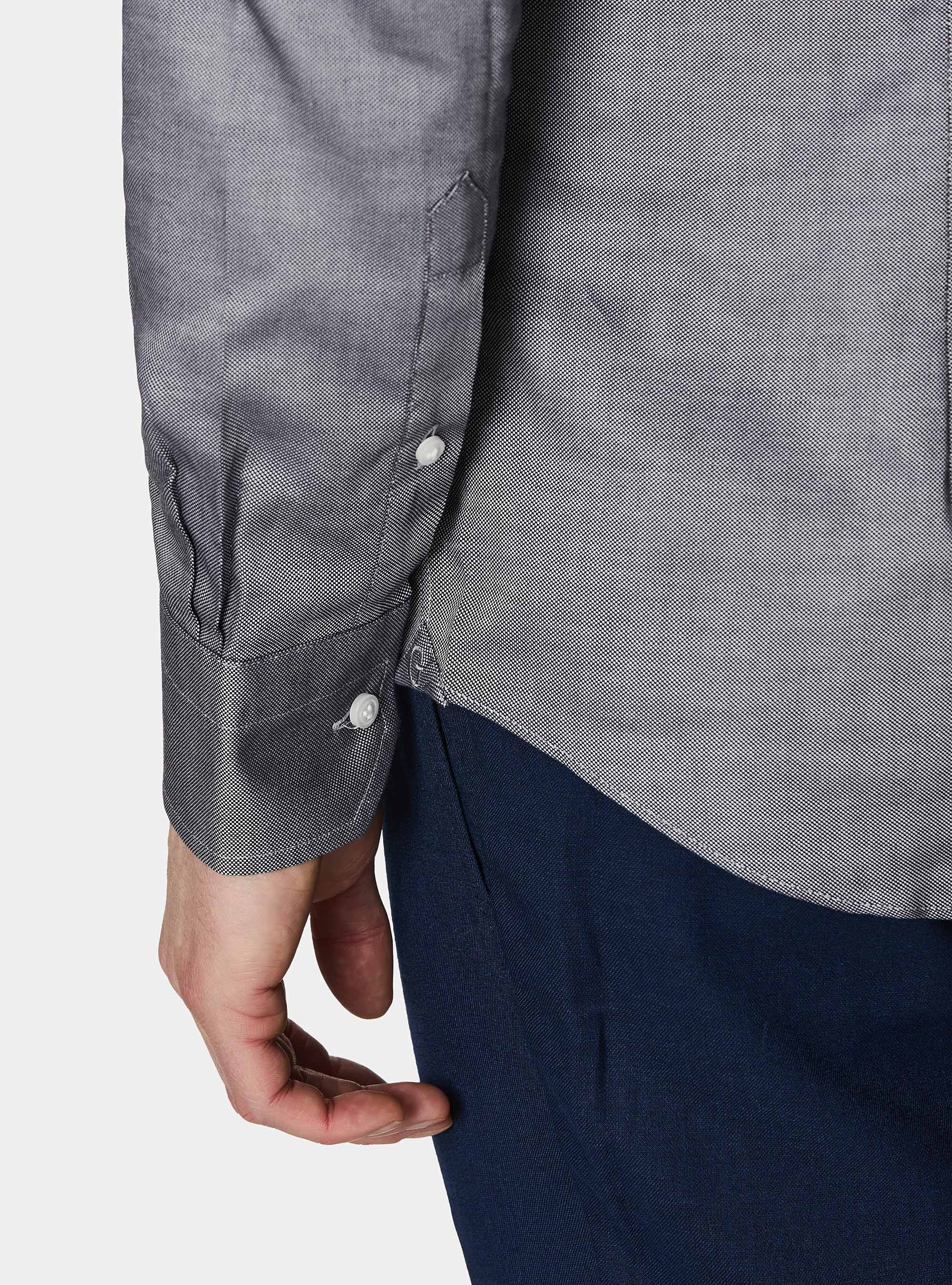 Oxford cotton shirt, NAVY BLUE