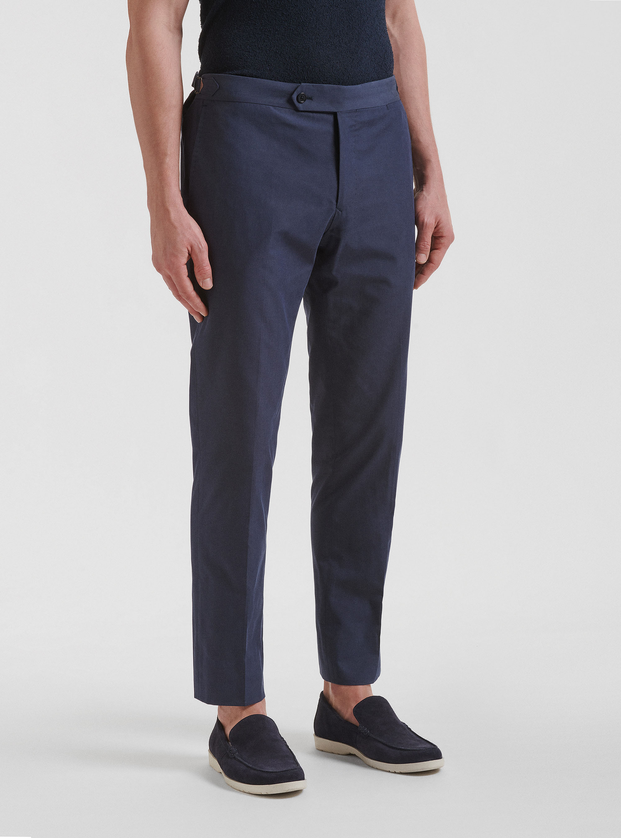 DUEMILAGORI Kleidungshose aus Baumwollmischung, NAVY 0218C