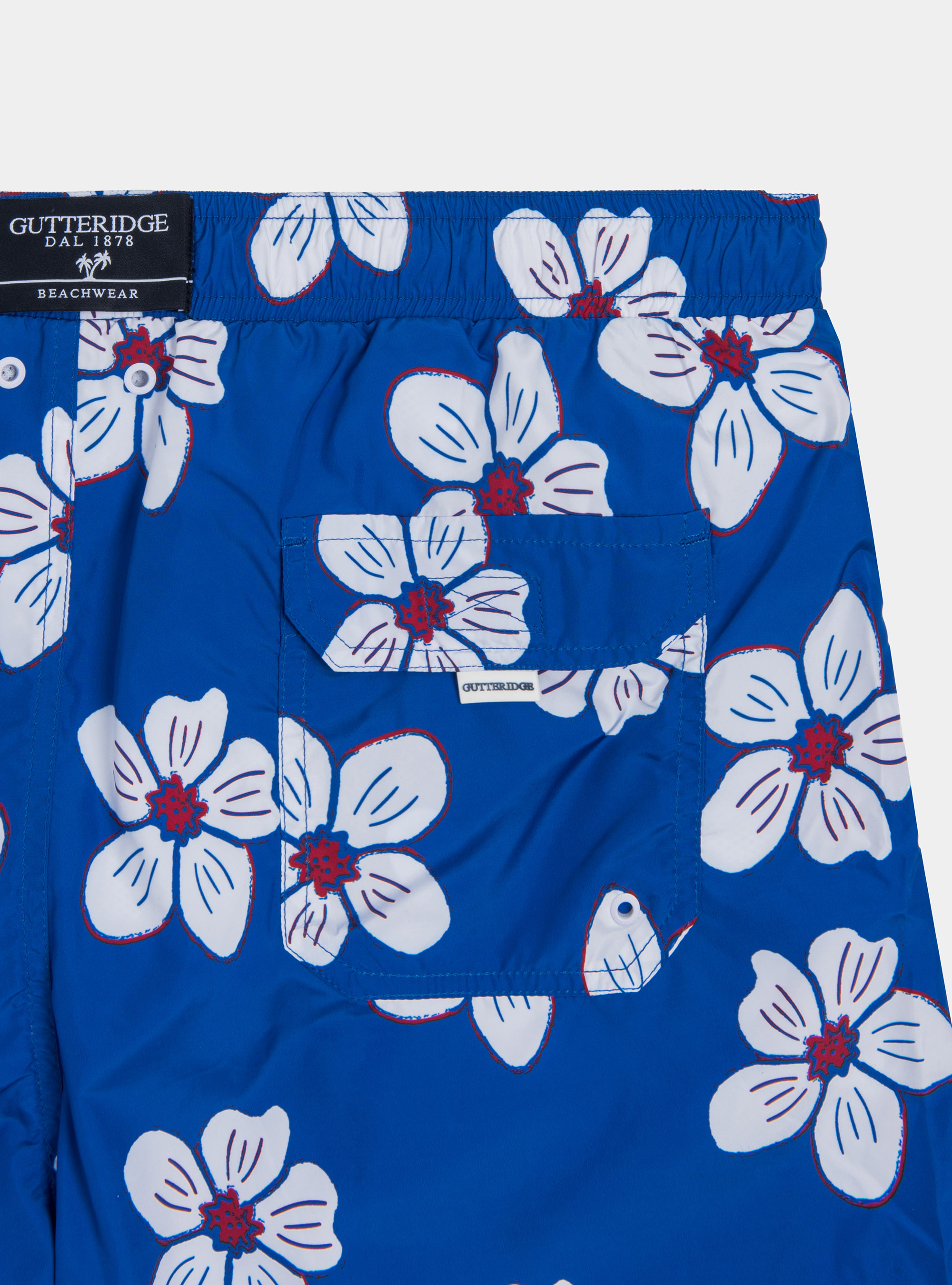 Badehose mit Blumenmuster, ROYAL 0250C
