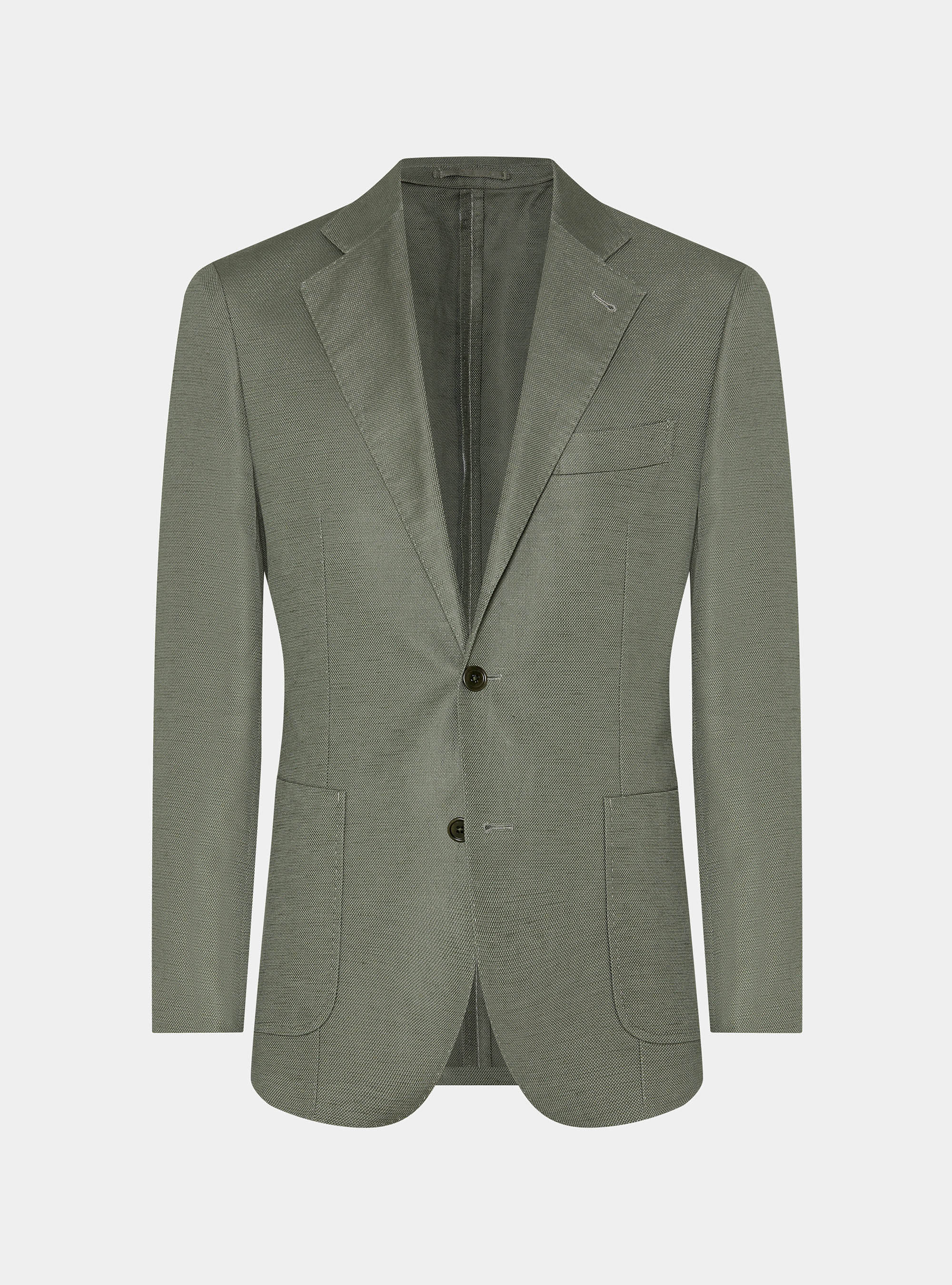 Pure wool hopsack blazer, SALVIA 0602C