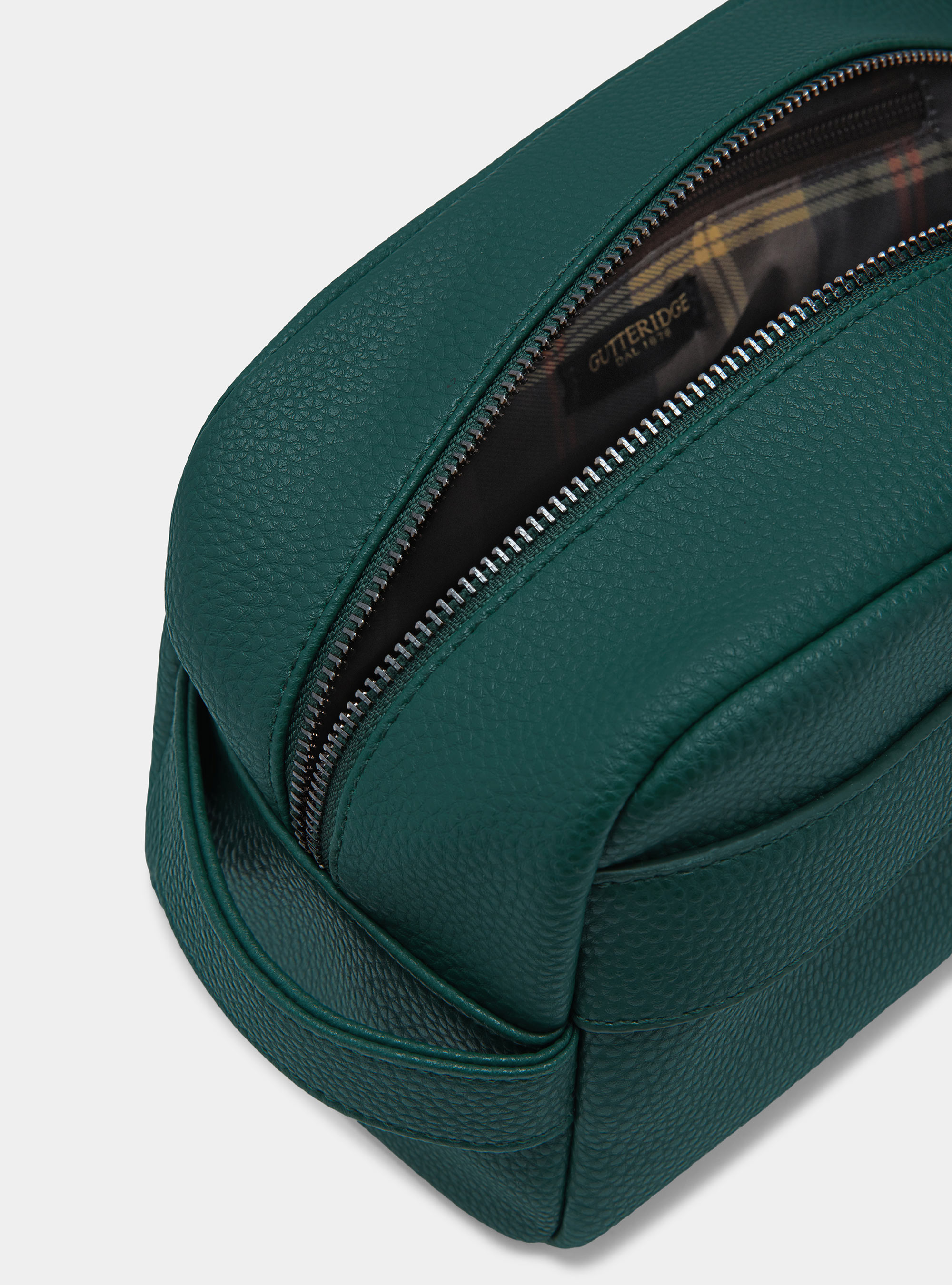 Necessaire with zip, GREEN