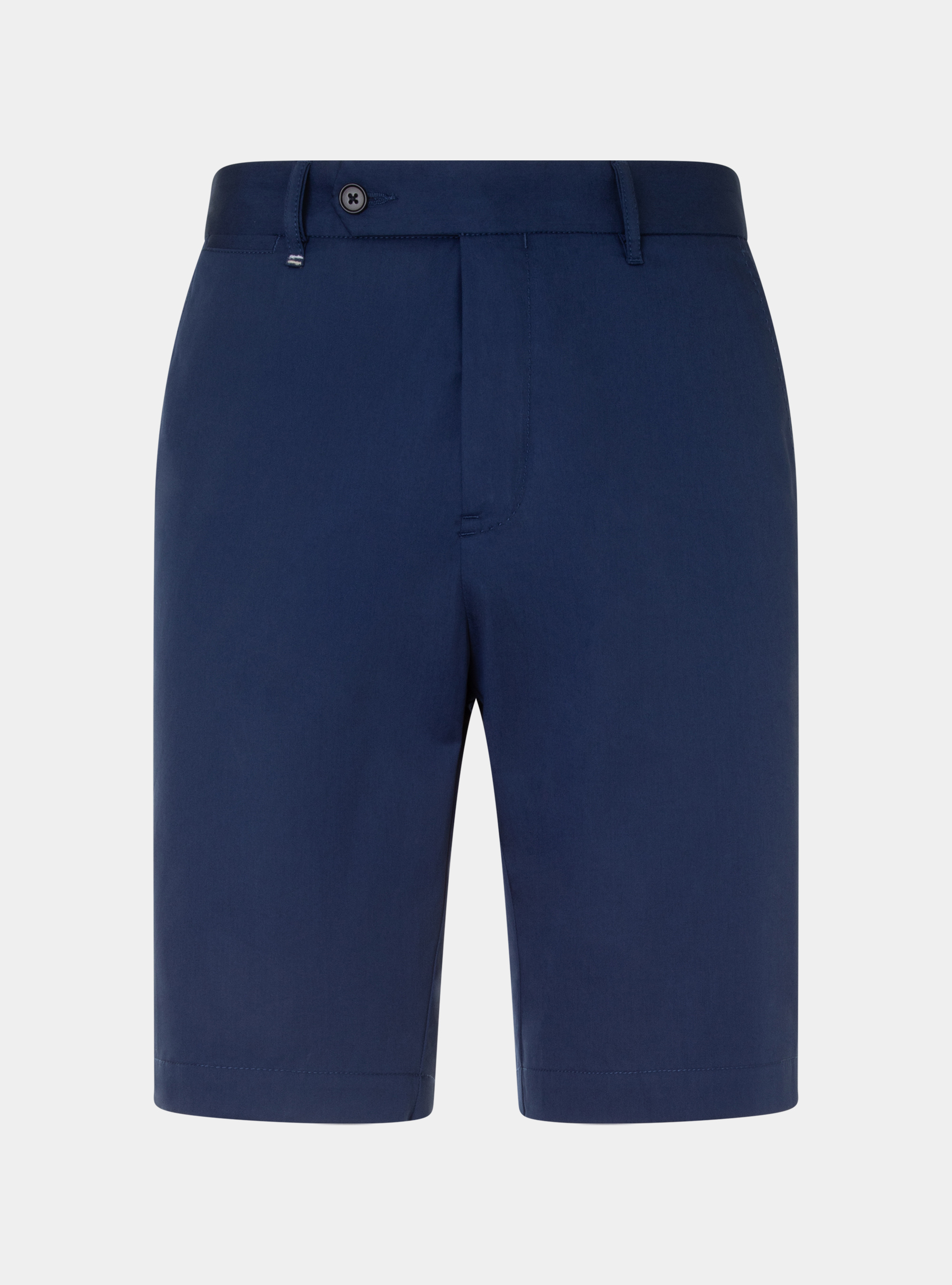 Bermudas de sarga de algod&oacute;n ligero, AZUL MEDIO