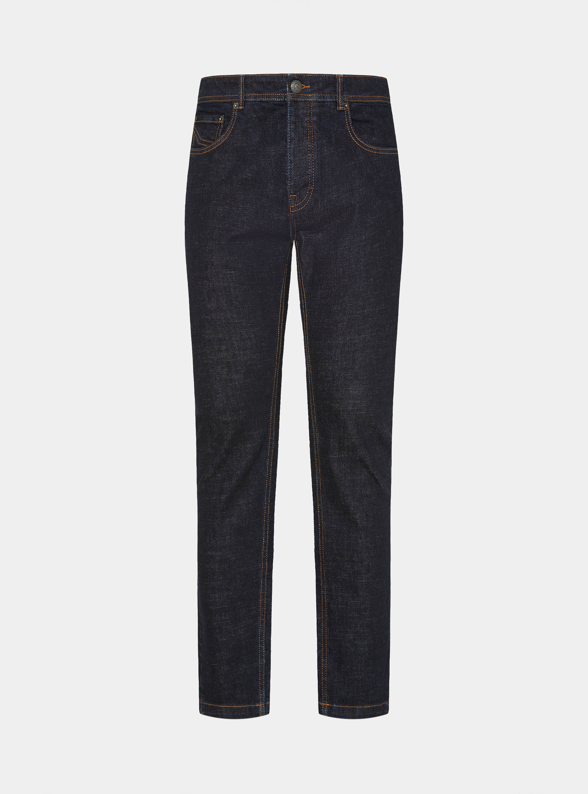 Denim rinse wash, NAVY BLUE