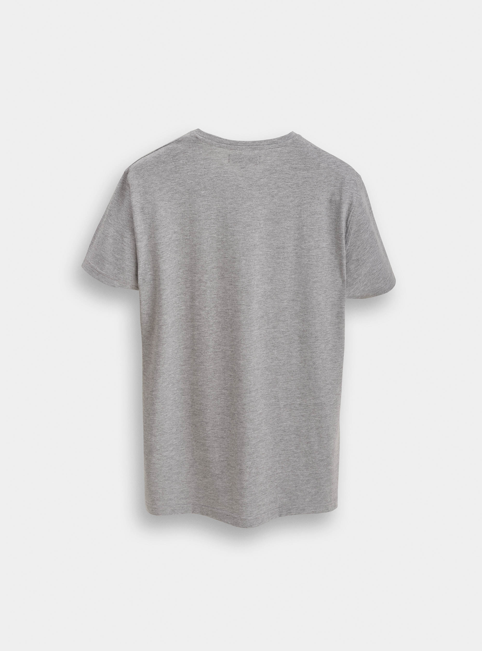 Supima-Baumwoll-Jersey-T-Shirt mit Tasche, GRIGIO 0120C