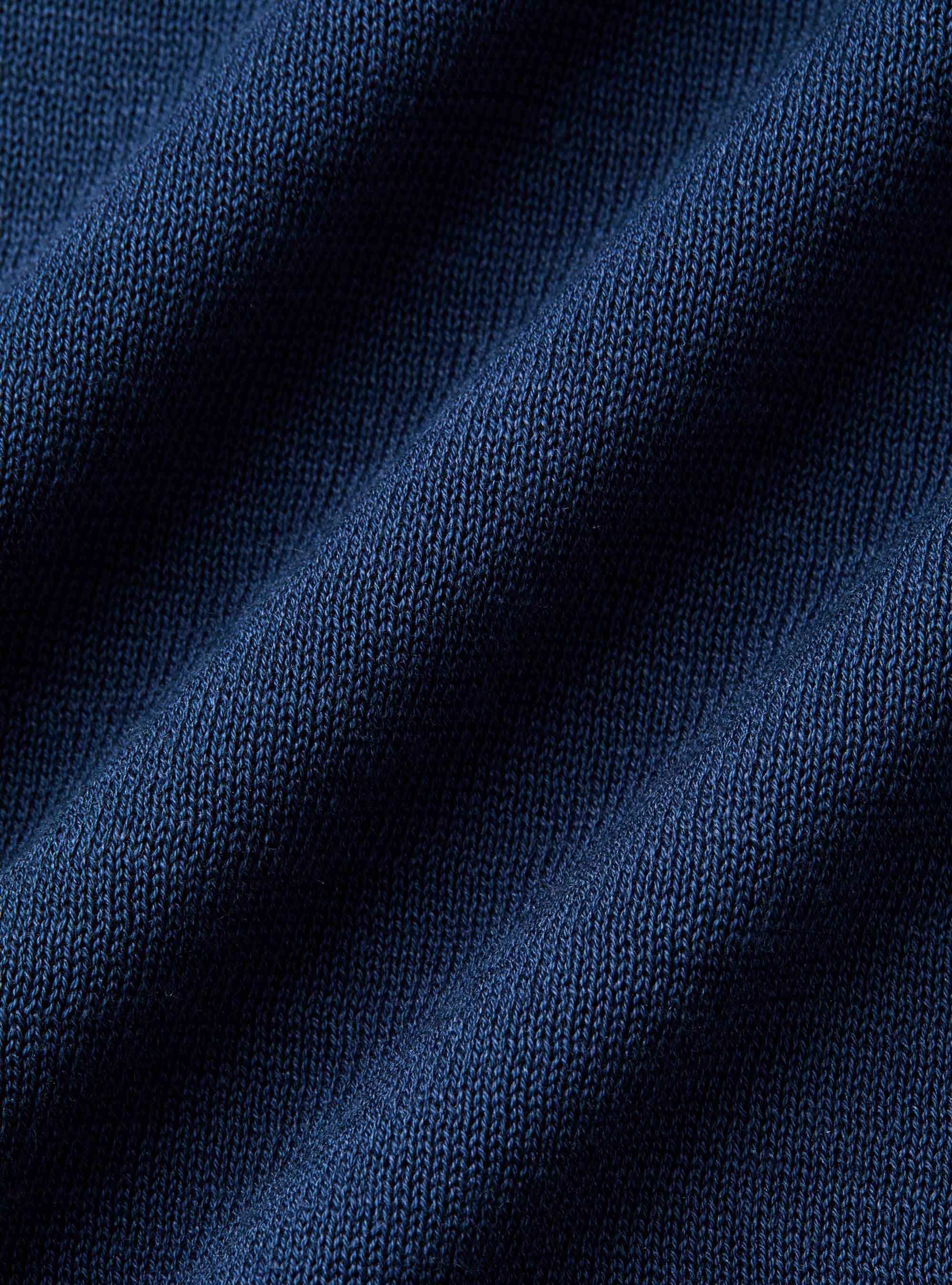 Rundhals-Pullover aus Baumwolle und Seide, INCHIOSTRO 0232C