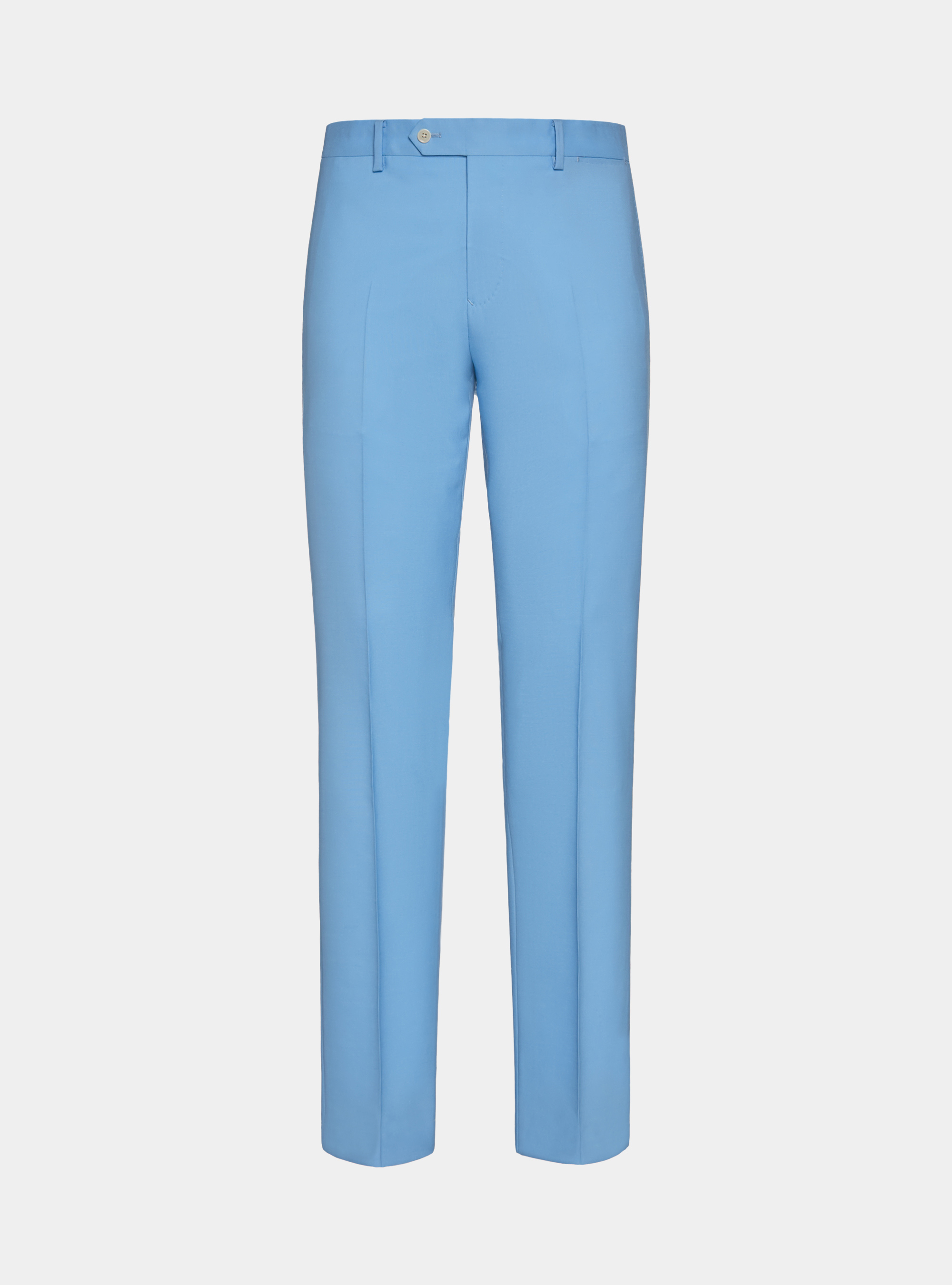 Pantalon en pure laine Vitale Barberis Canonico, BLEU CIEL