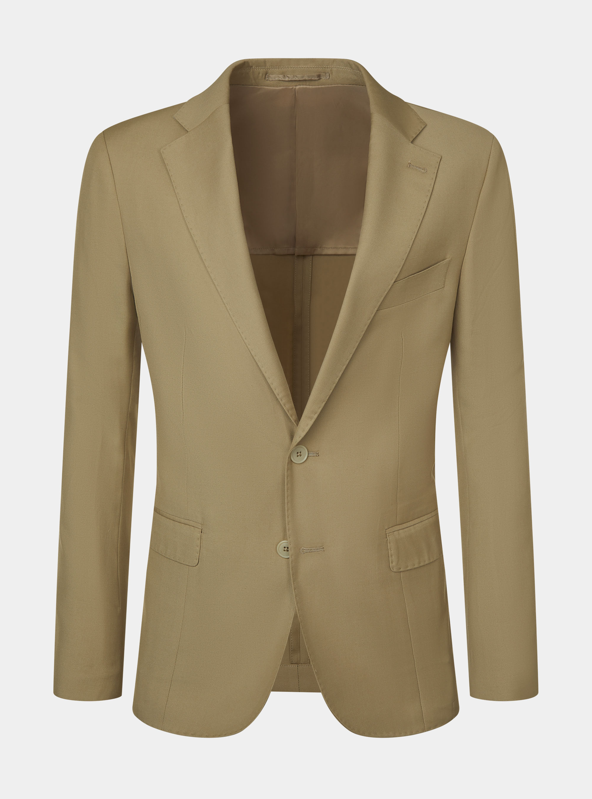 Giacca per abito slim fit, SABBIA