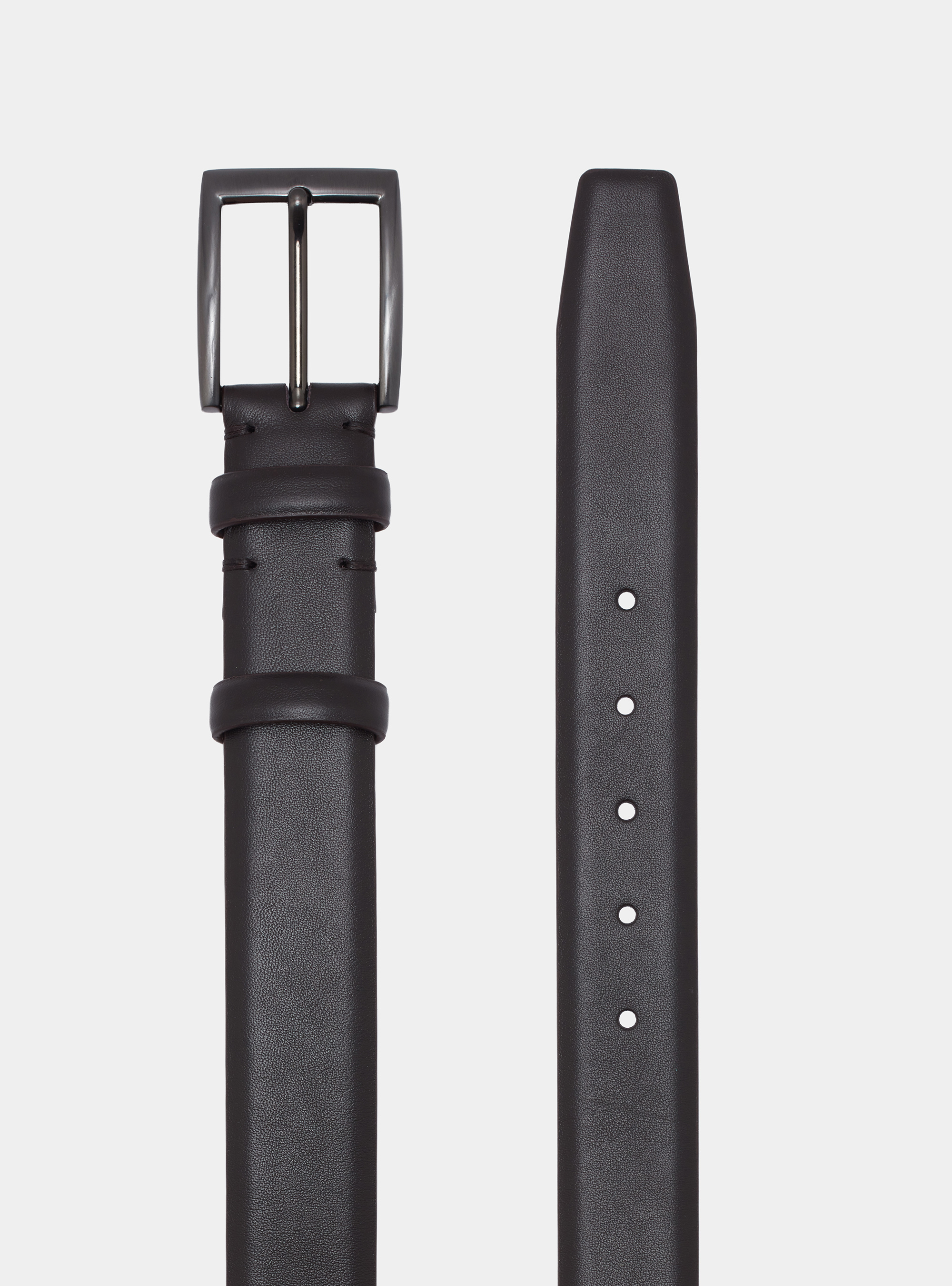 Ceinture en cuir, MARRON