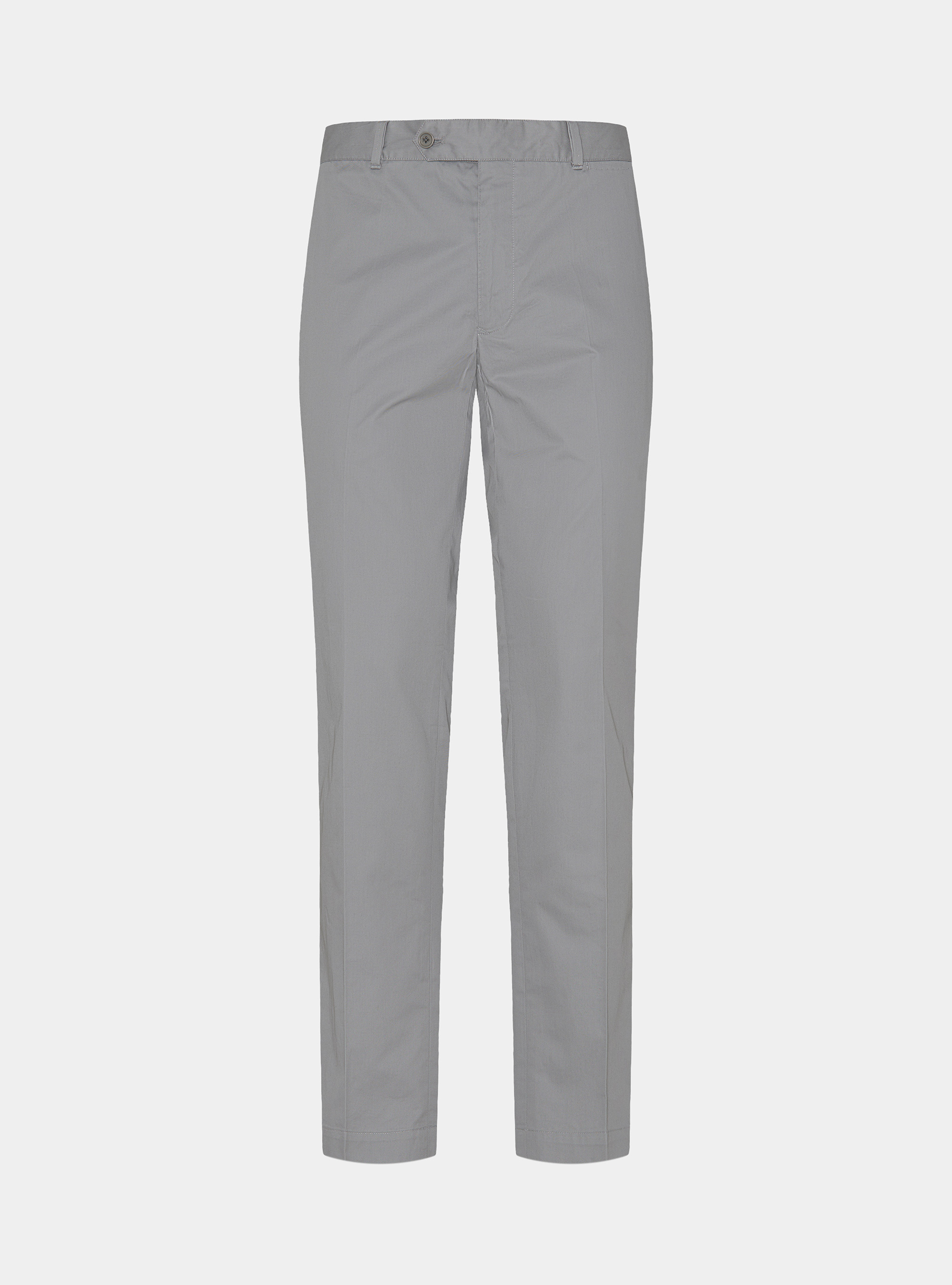 Lightweight twill slim fit chino trousers, GREY
