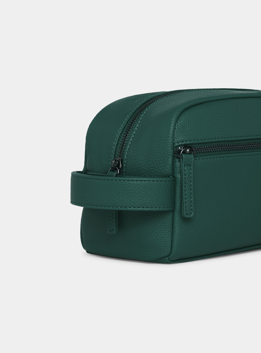 Necessaire with zip, GREEN