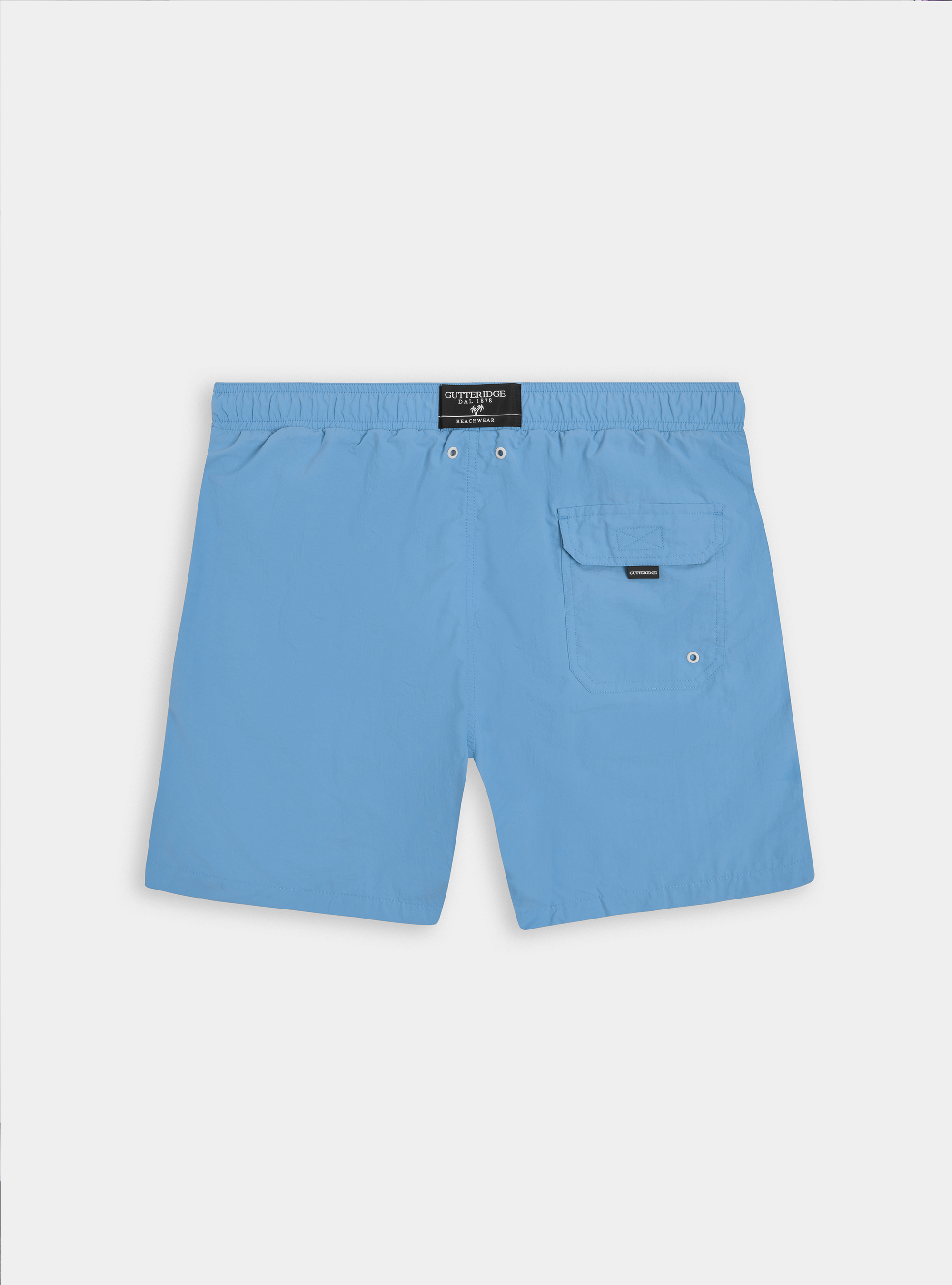 Basic plain swimwear, LIGHT BLUE