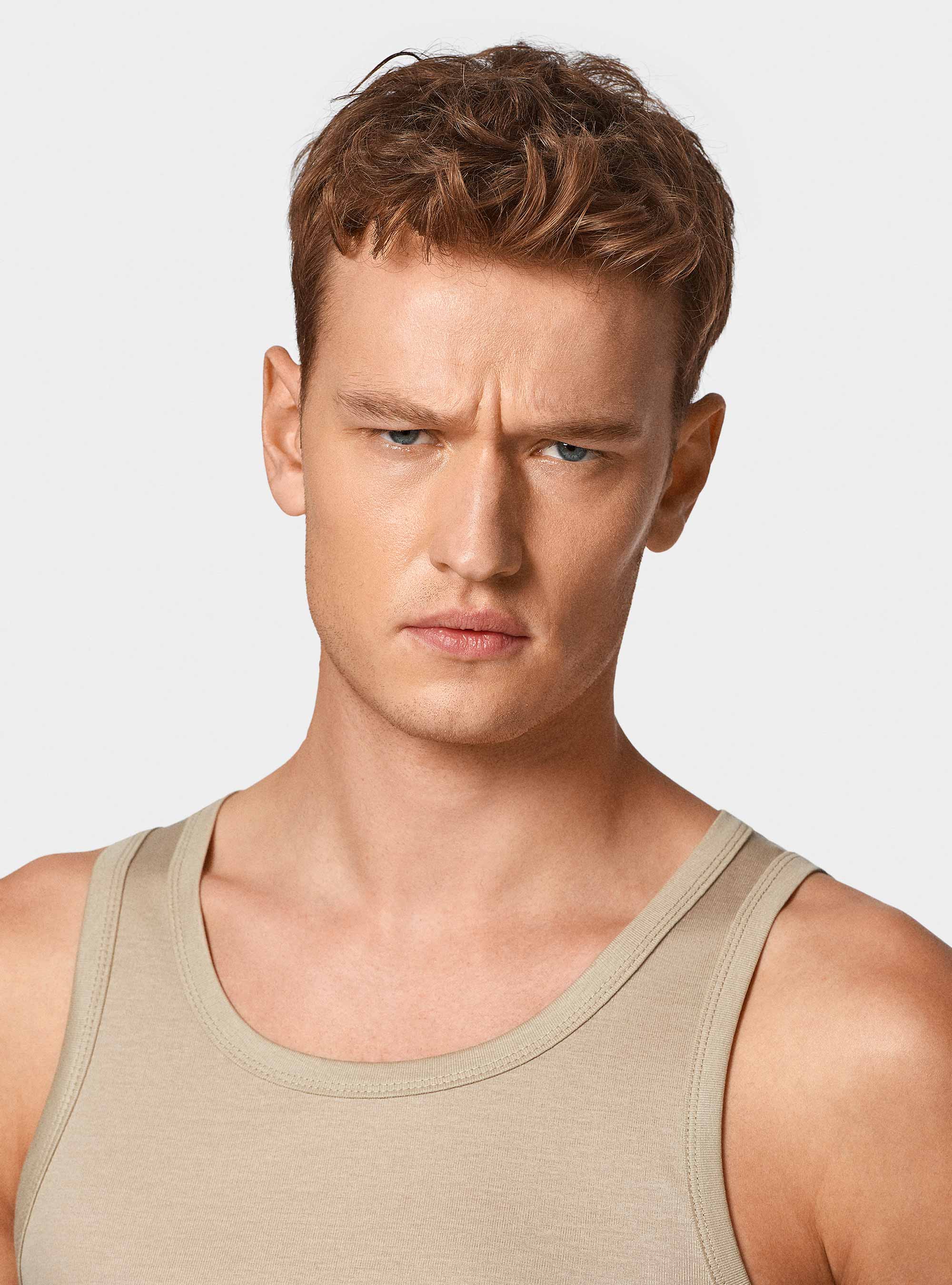 Tanktop aus Baumwollgarn, SABBIA 0561C