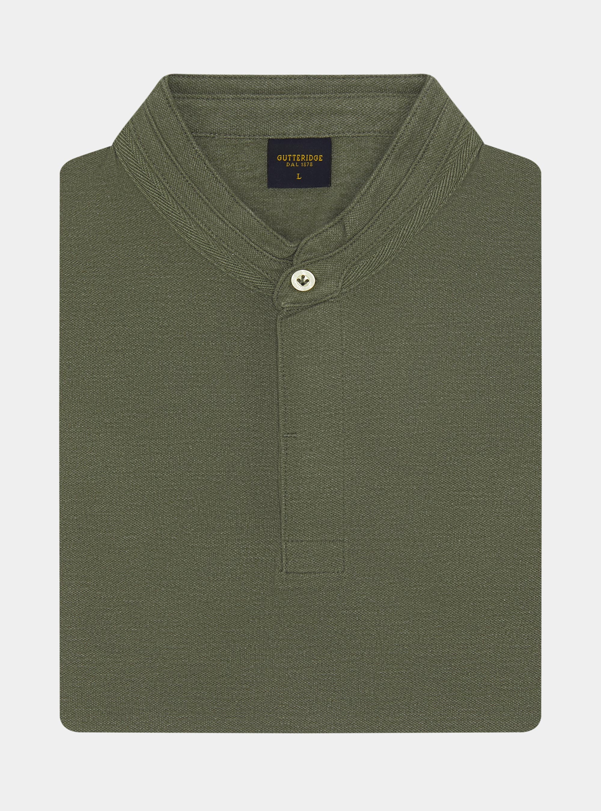 Korean pique polo shirt, SALVIA 0602C